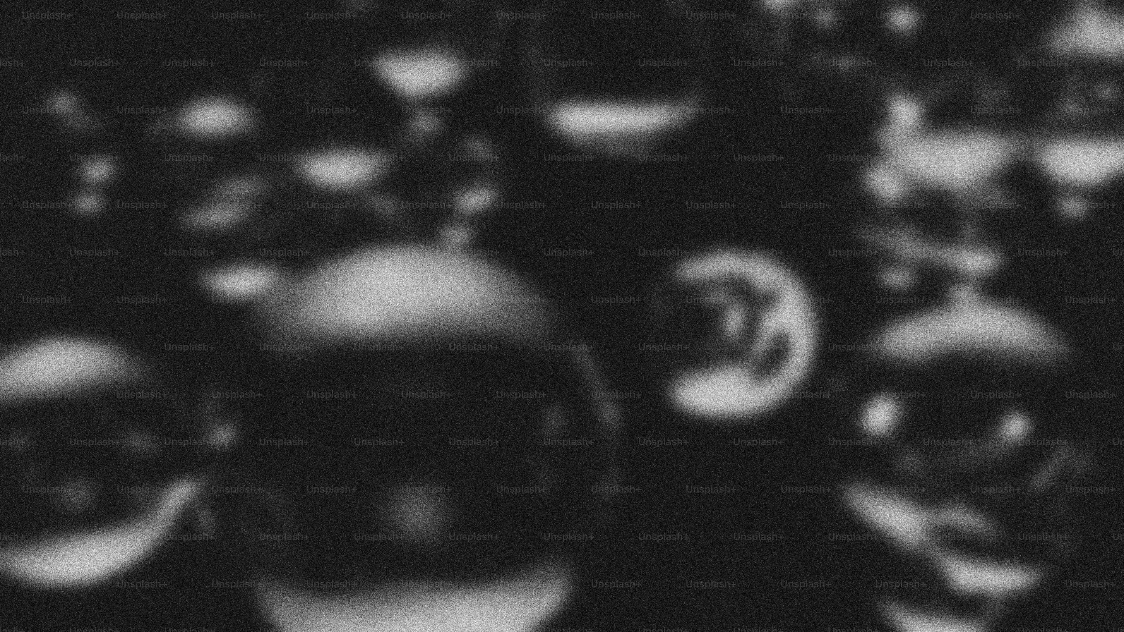 3D - Black and White Retro - Abstract Retro Spheres Print - 4K