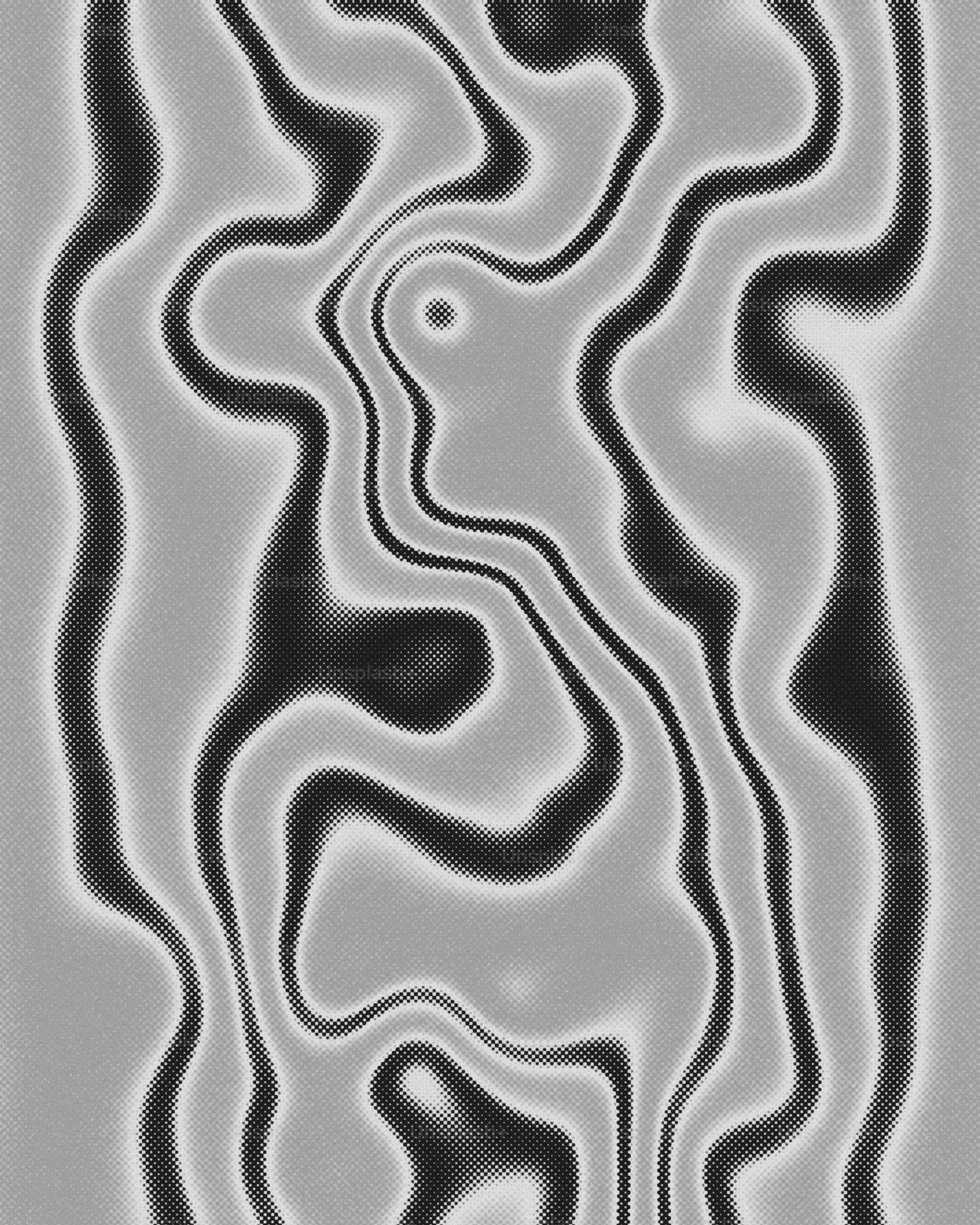 Abstract wavy lines with dark and light gray patterns photo ...