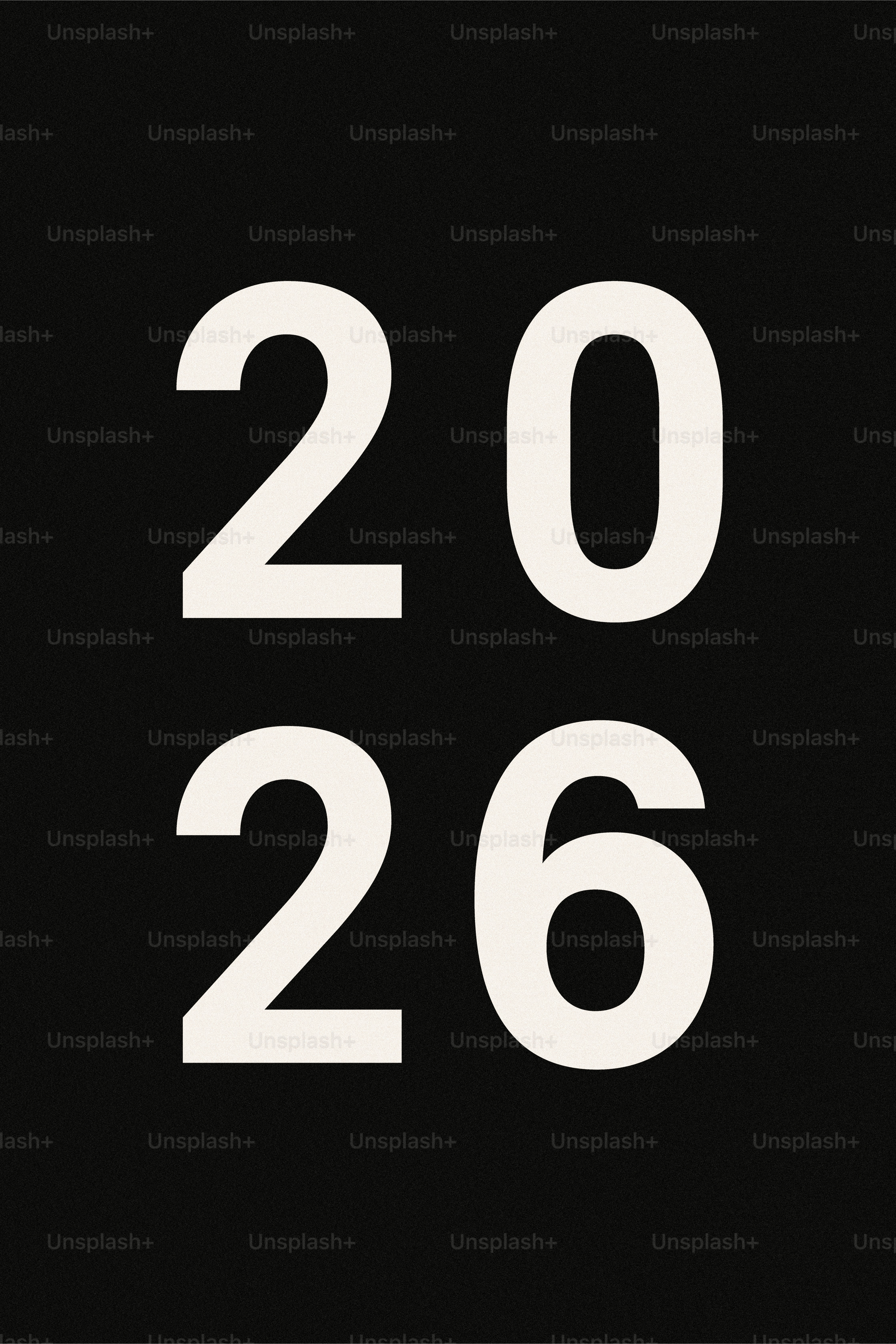 Les chiffres 20 et 26 sur fond noir