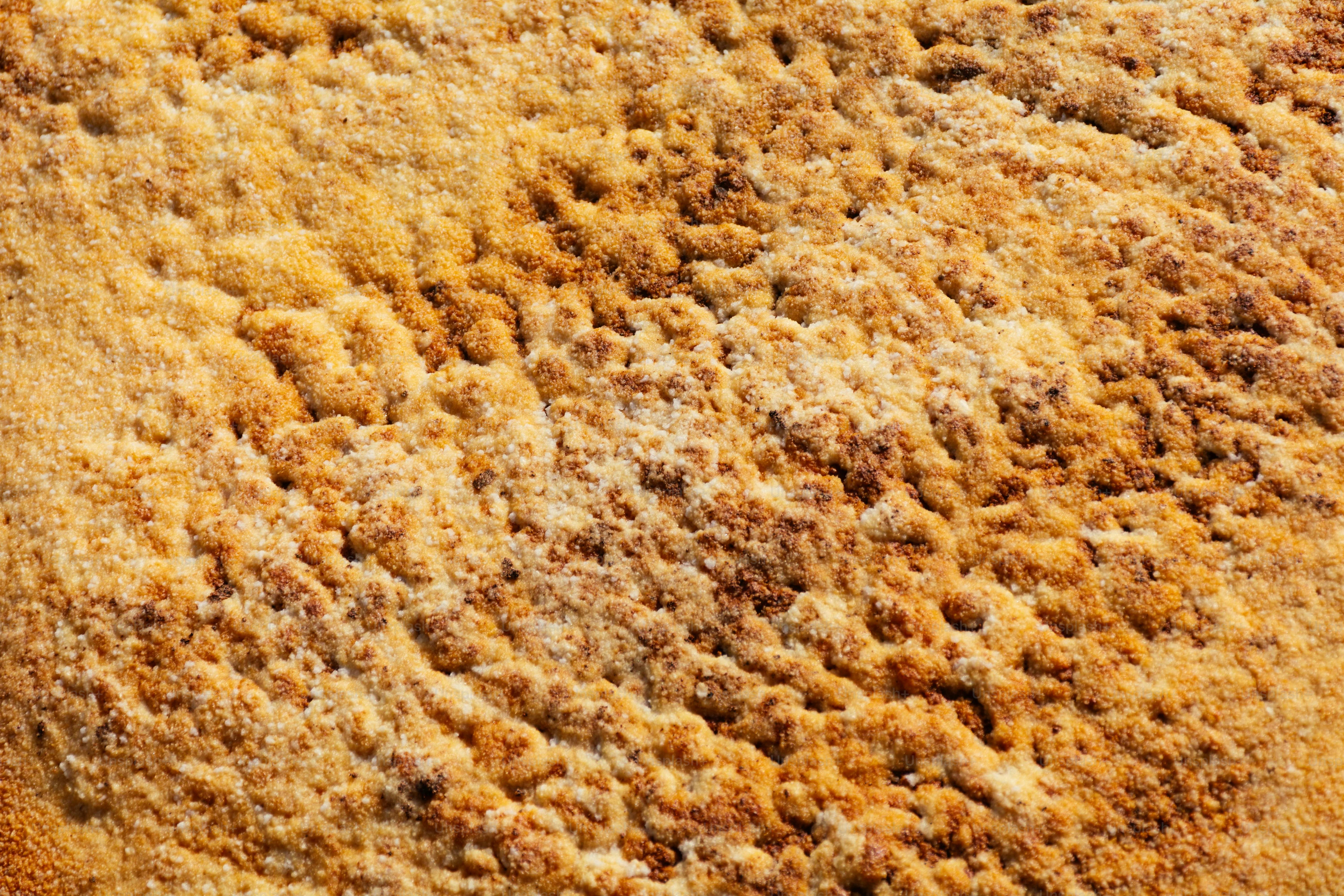 Texture rapprochée de terre sèche et sablonneuse.