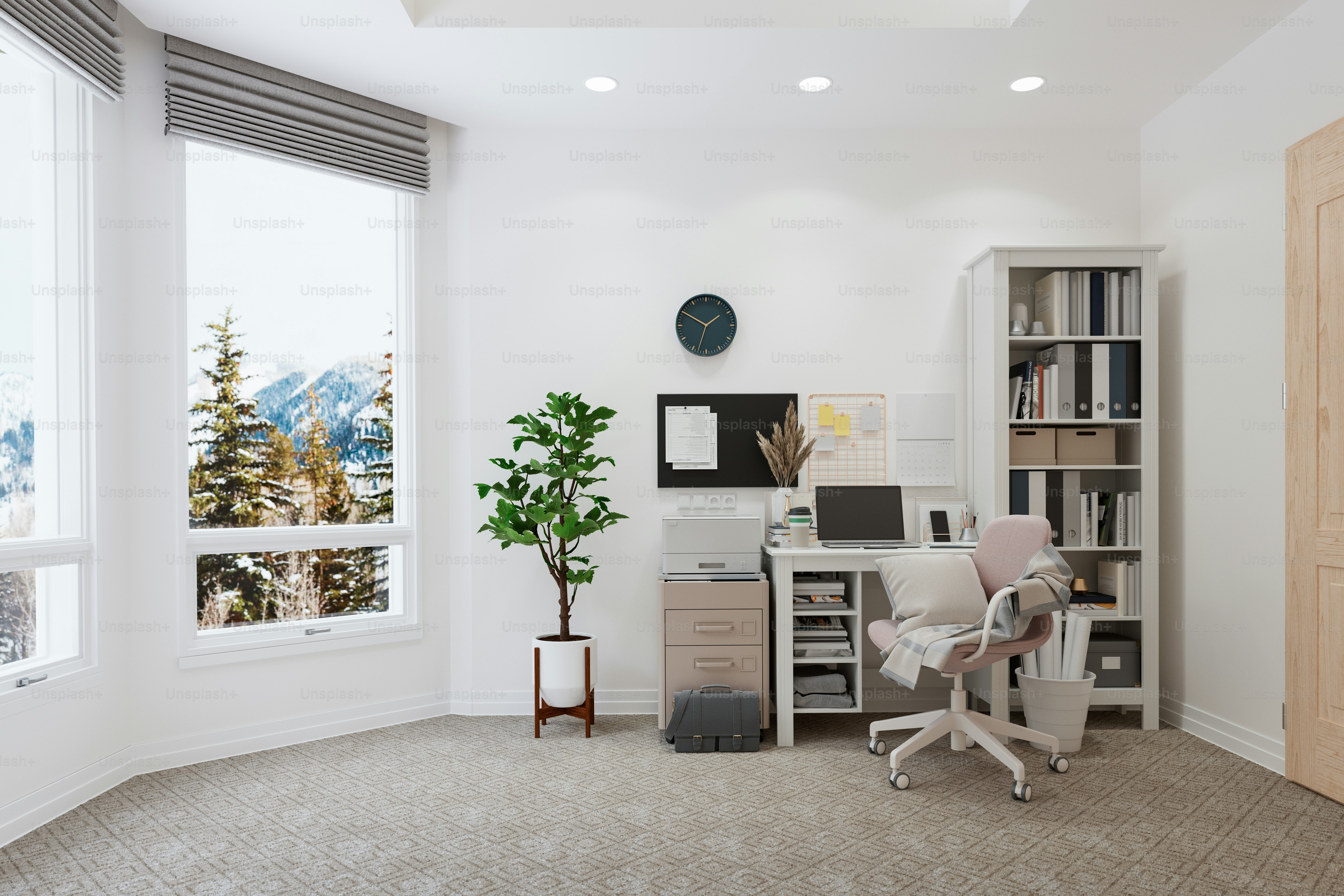 Interior of a cozy home office space. photo – Forest Image on Unsplash