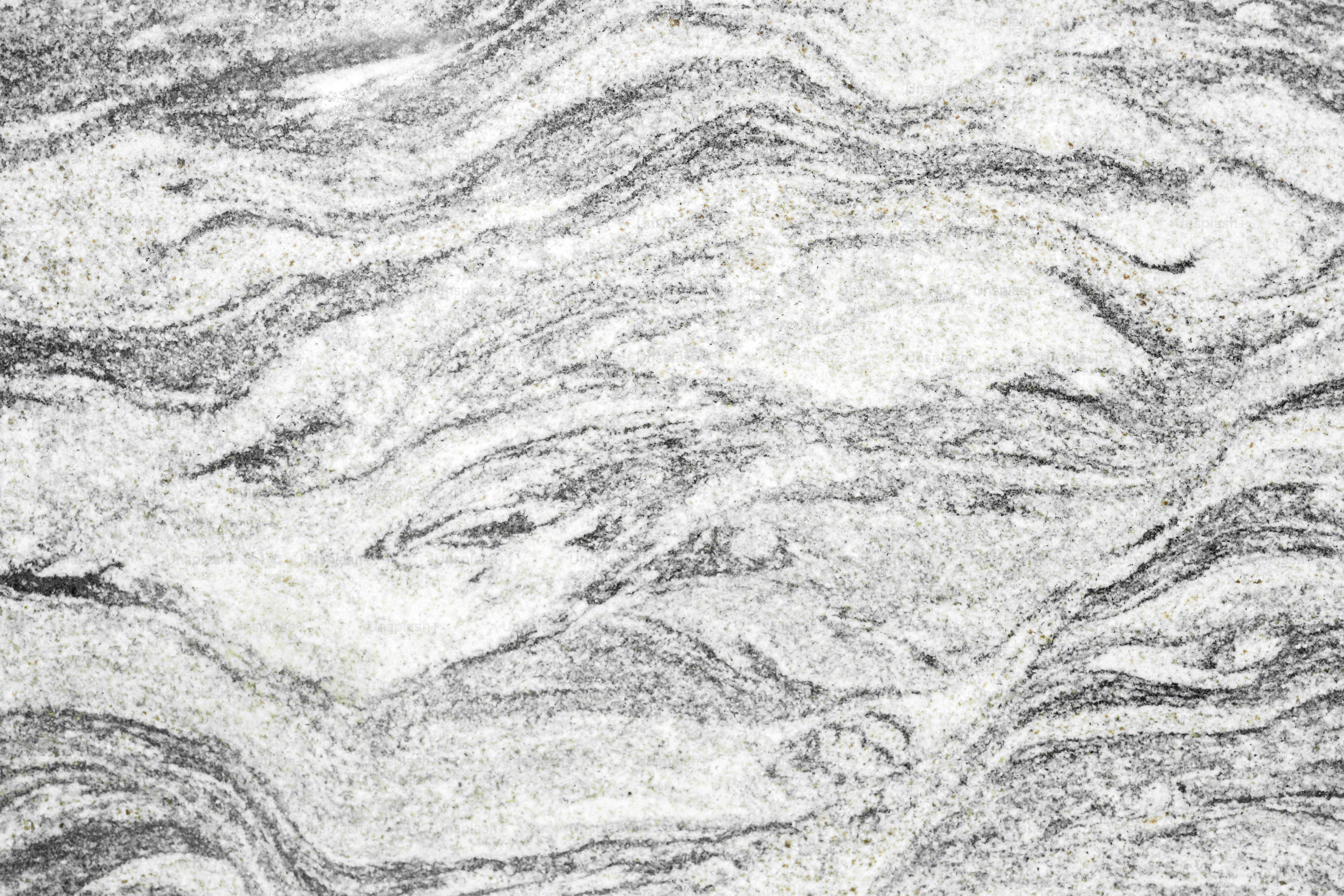 Fondo de patrón de mármol en blanco y negro de línea natural abstracta
