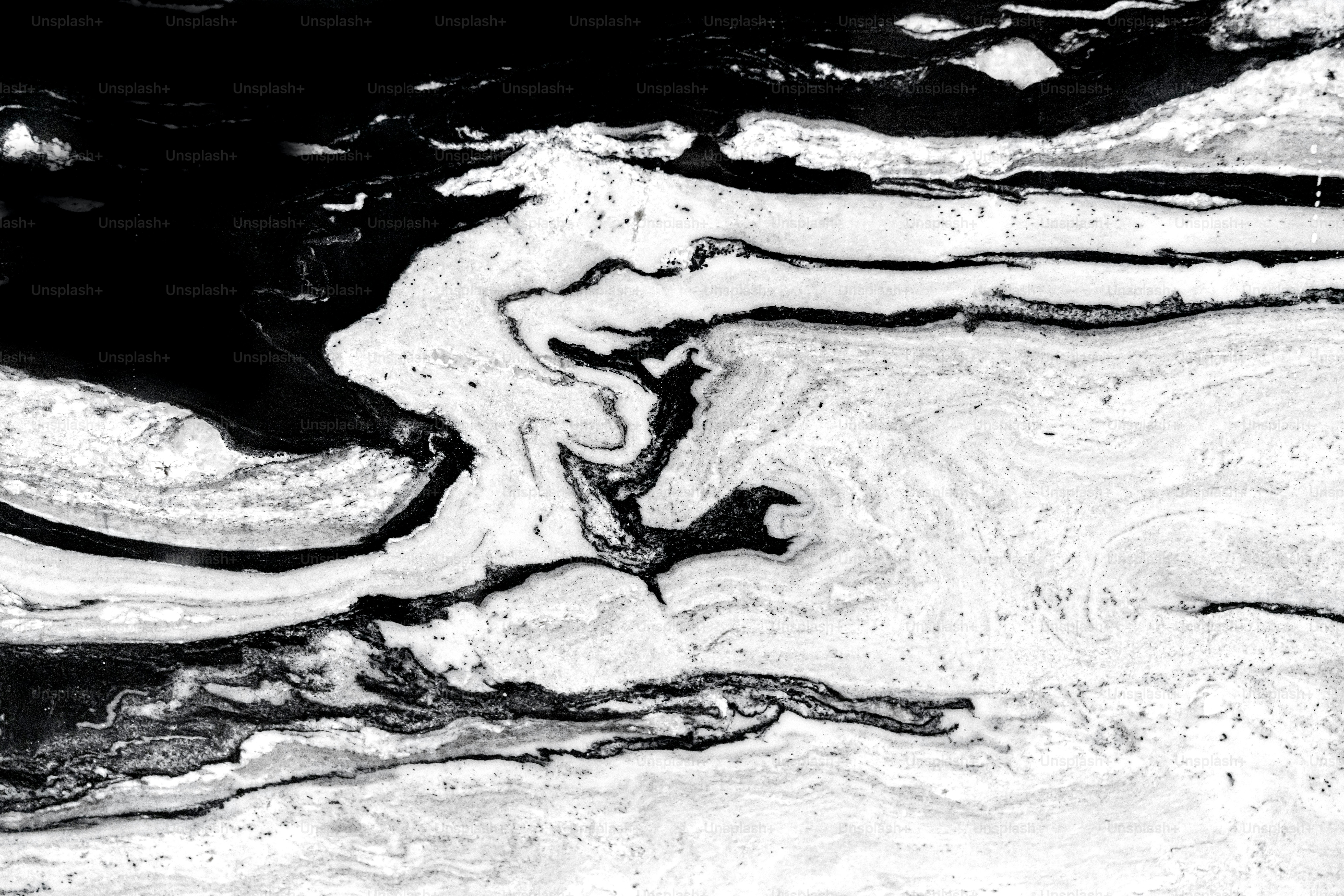 Special abstract marble pattern background black and white wave curve ...