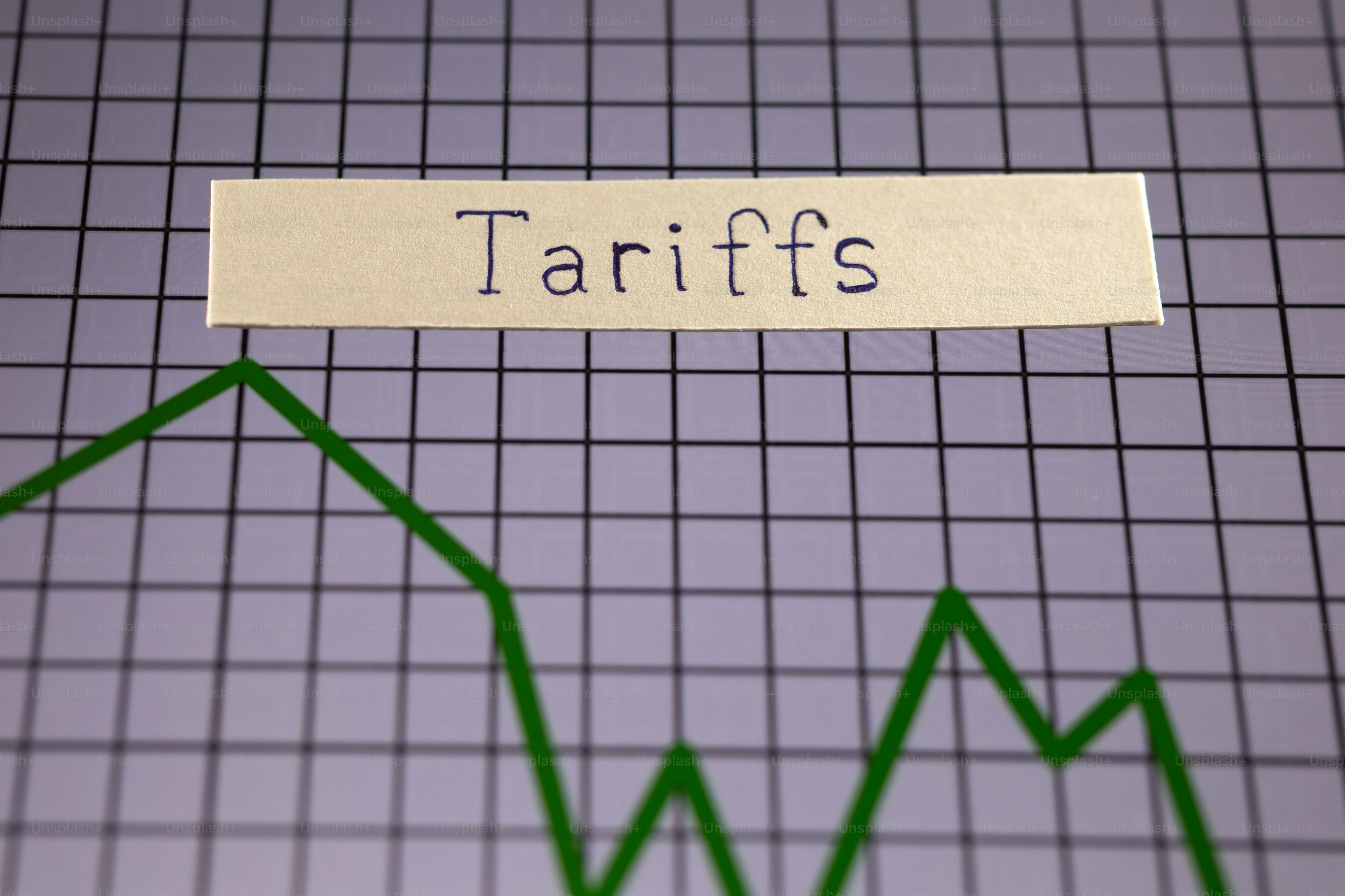 Tarif kata dan grafik ekonomi