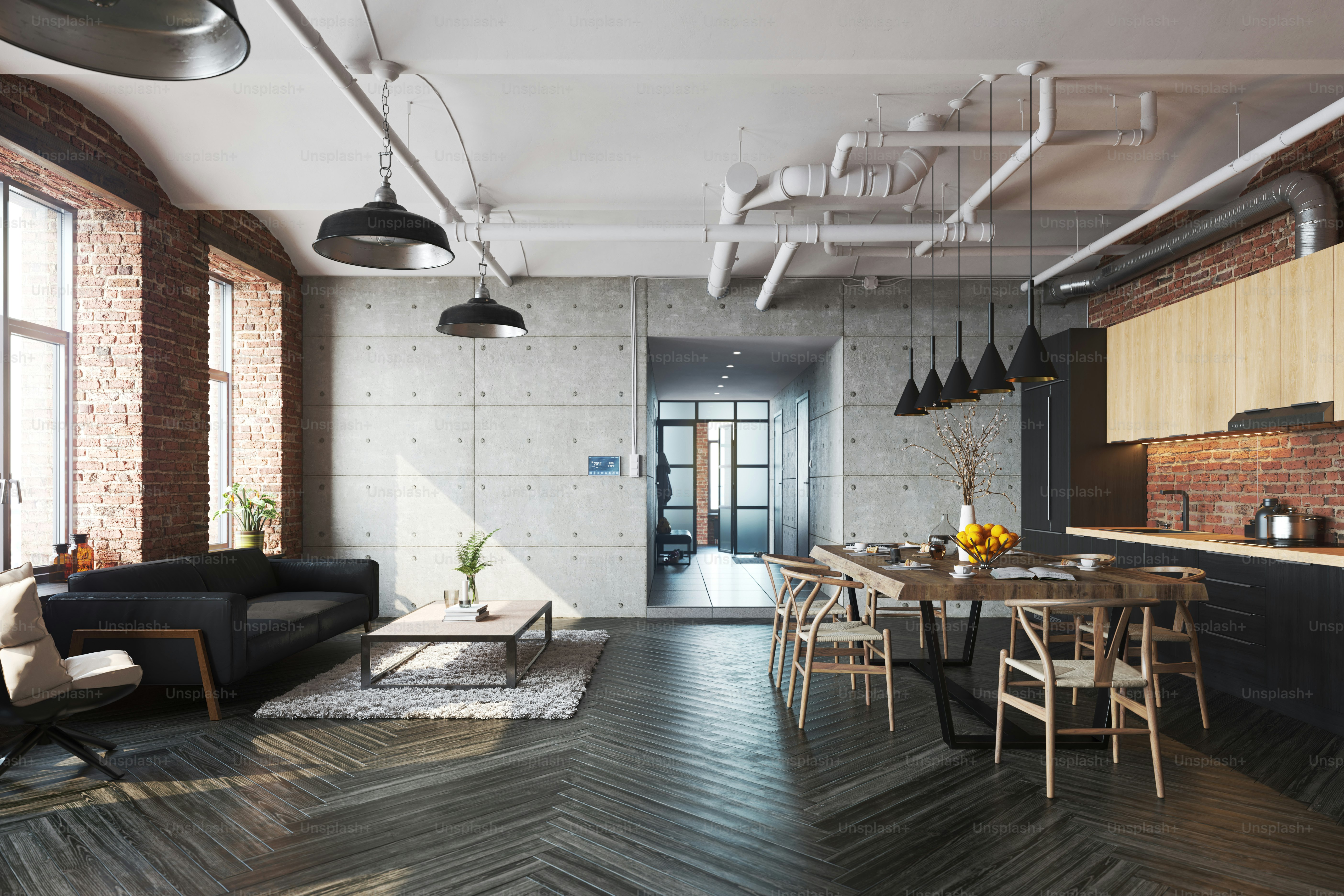 Beautiful view of Loft Apartment Building Automation System