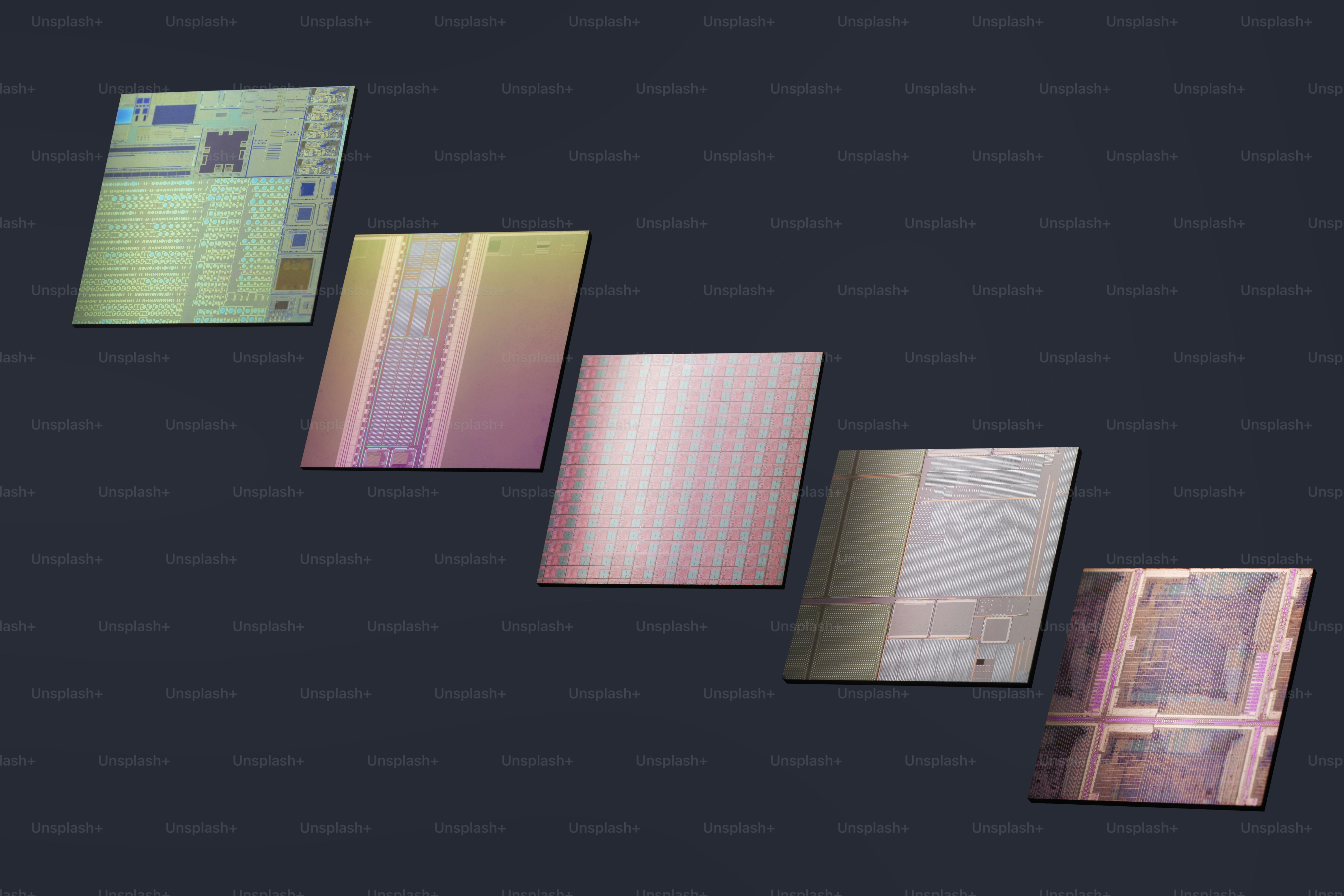 Monocrystalline silicon bare chips