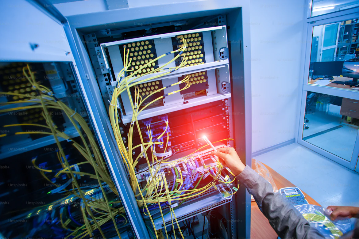 Industrial Energy Data Center with Advanced Server Management Infrastructure