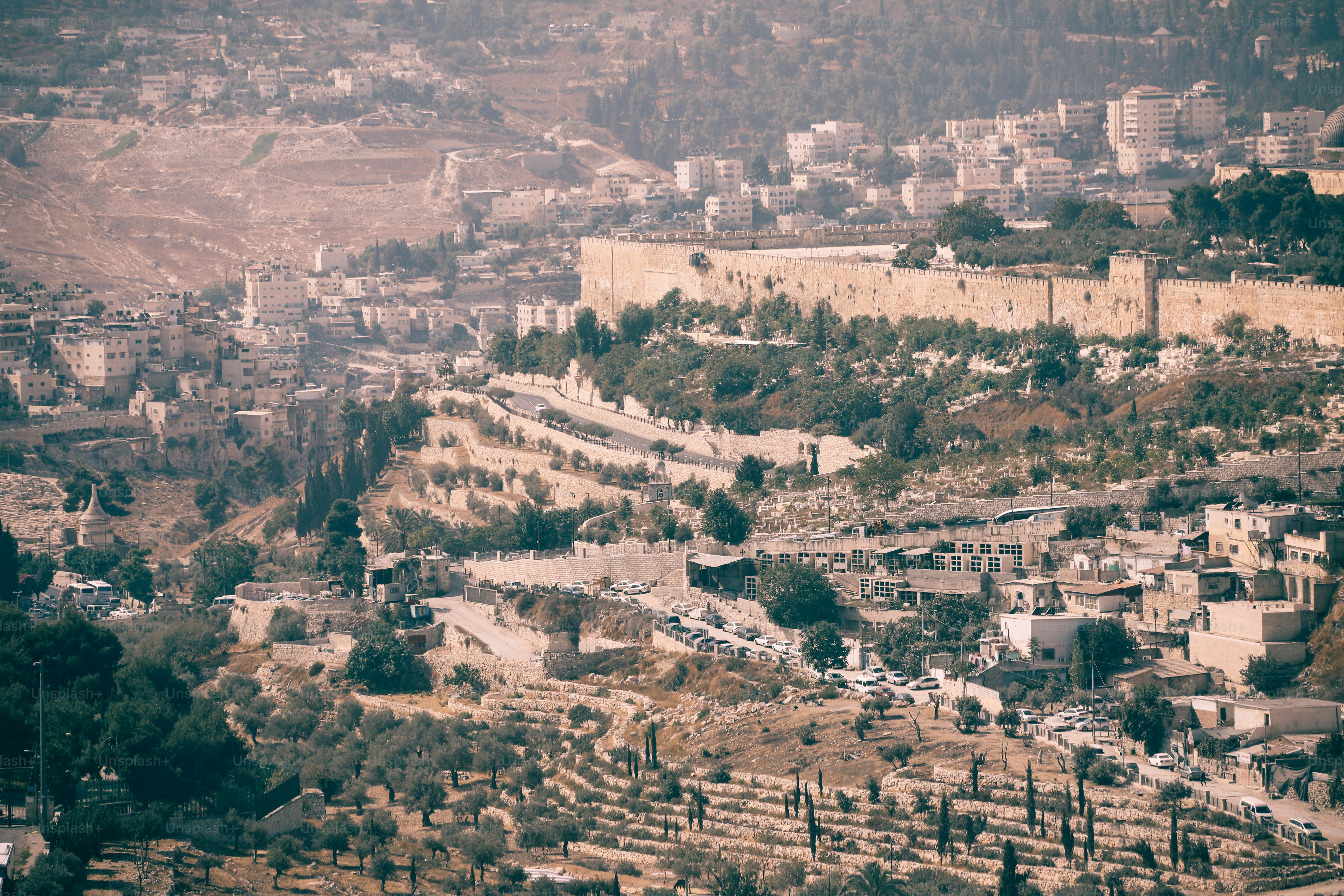 Jerusalem old city skyline cityscape