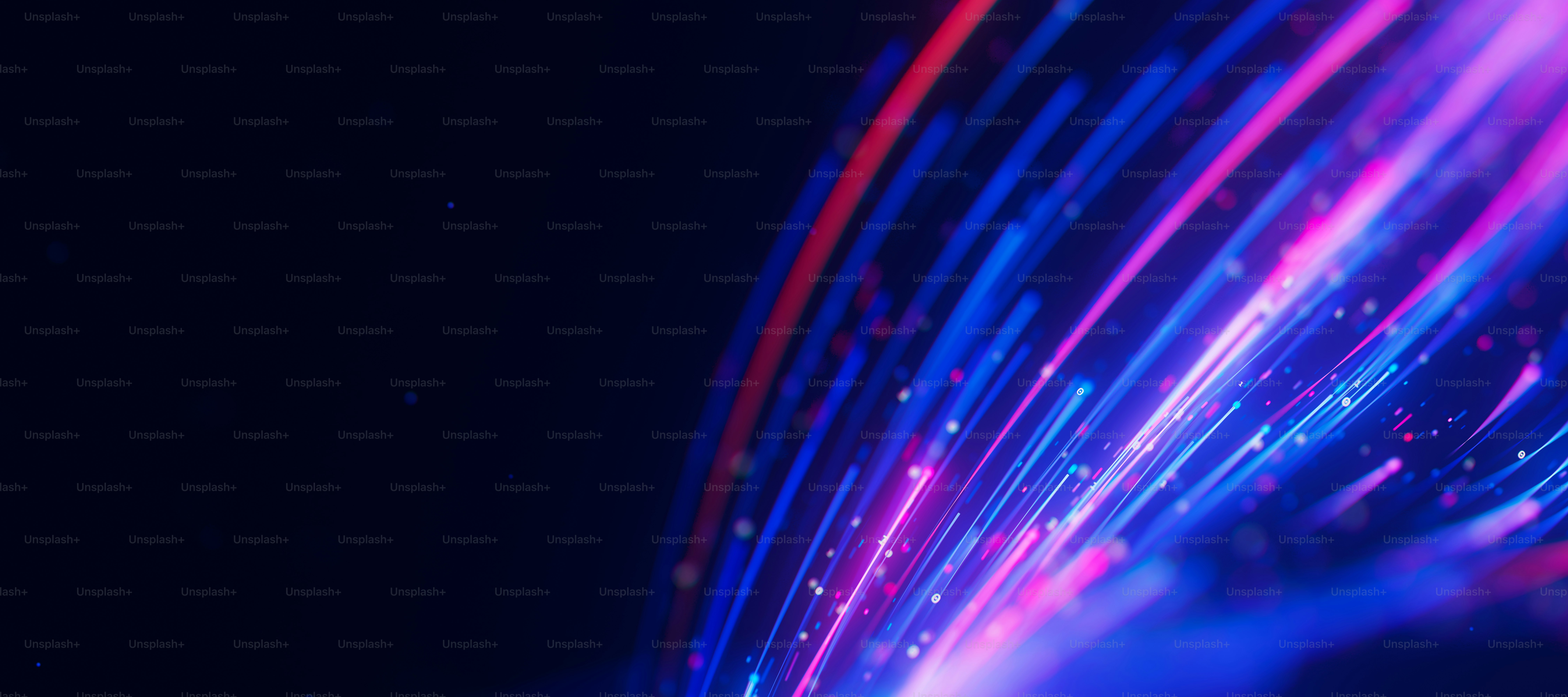 Abstract technology visualization evoking networked coordination