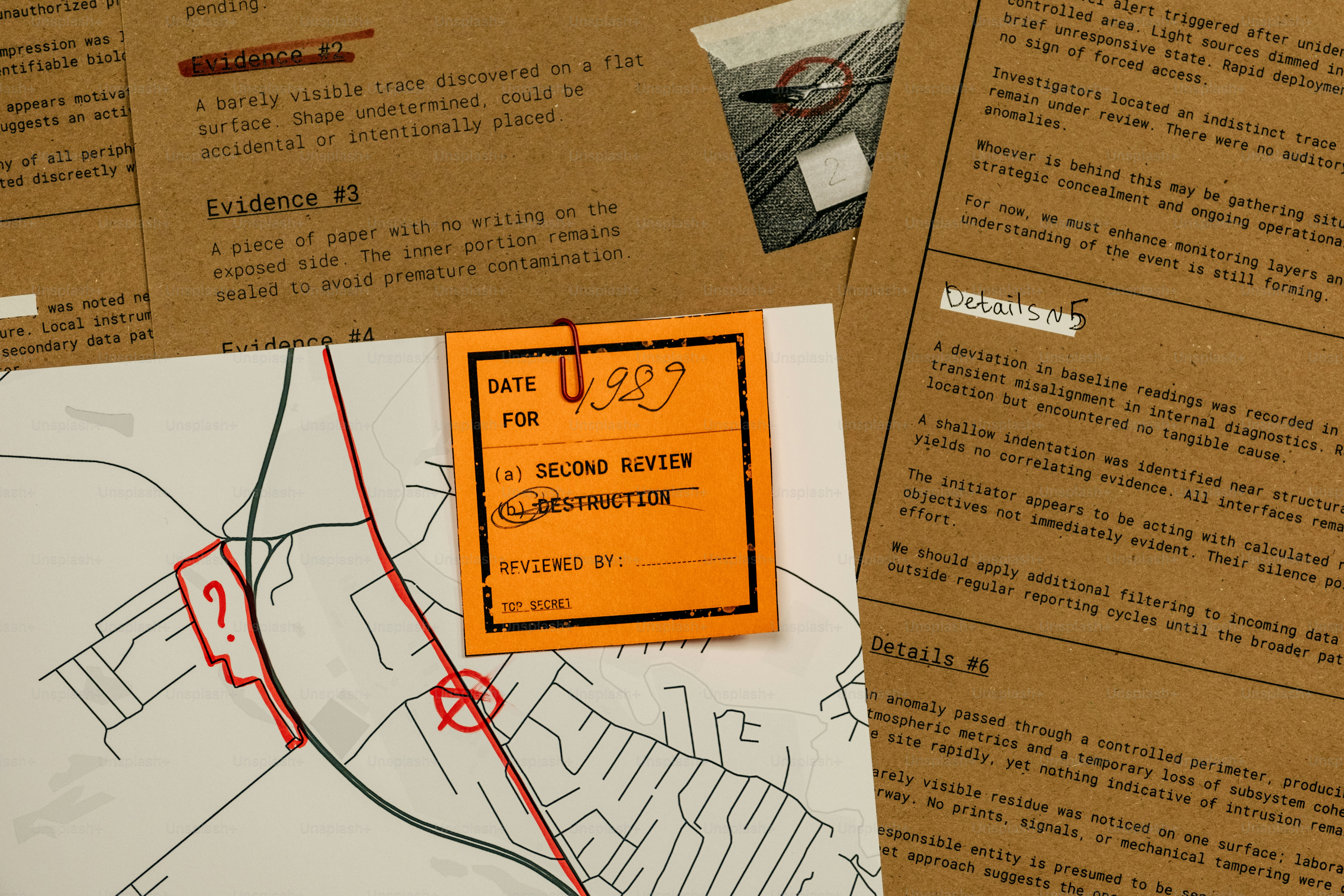 Map with orange sticky note attached photo – Map Image on Unsplash
