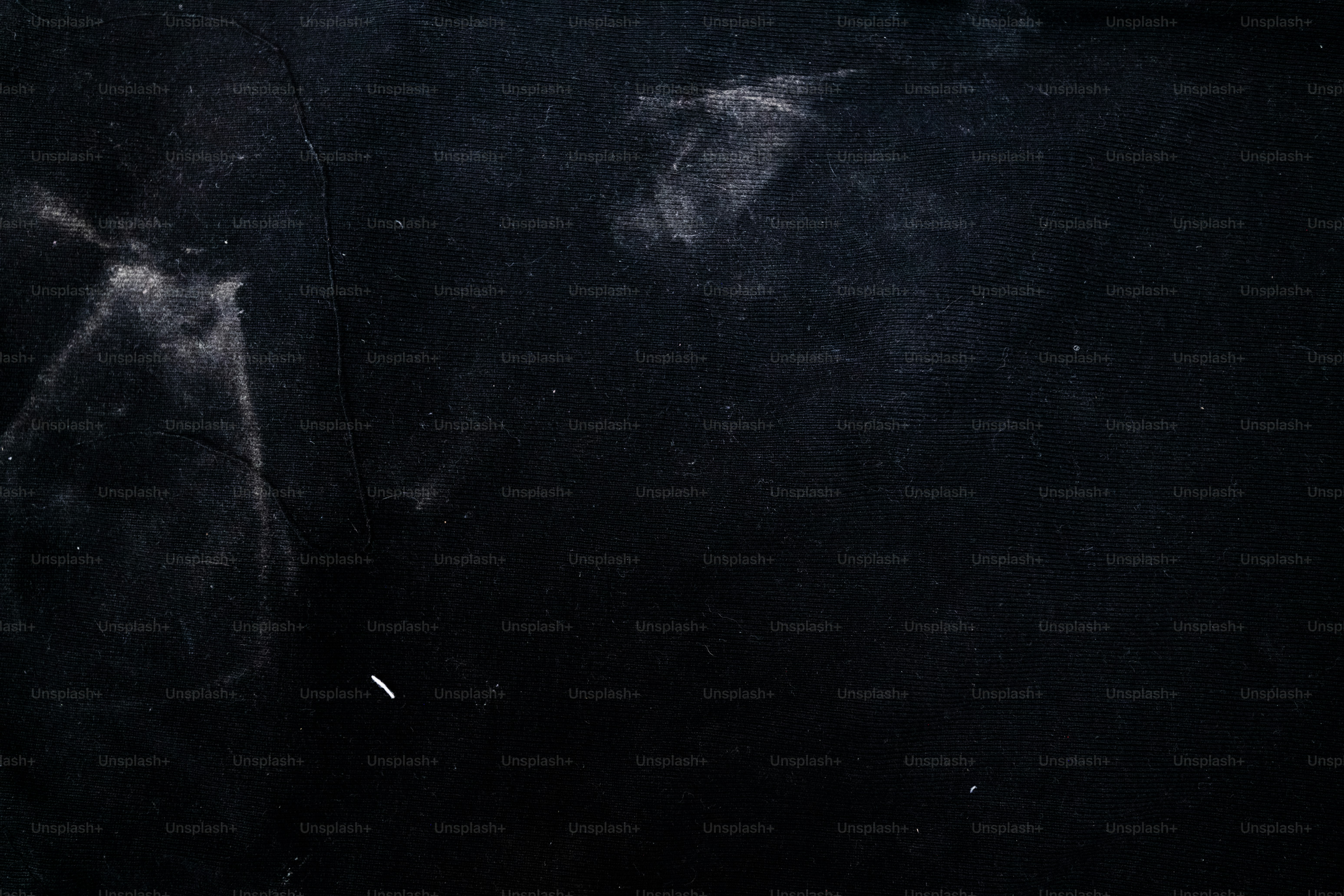 dusty dark fabric with stains and worn grunge texture