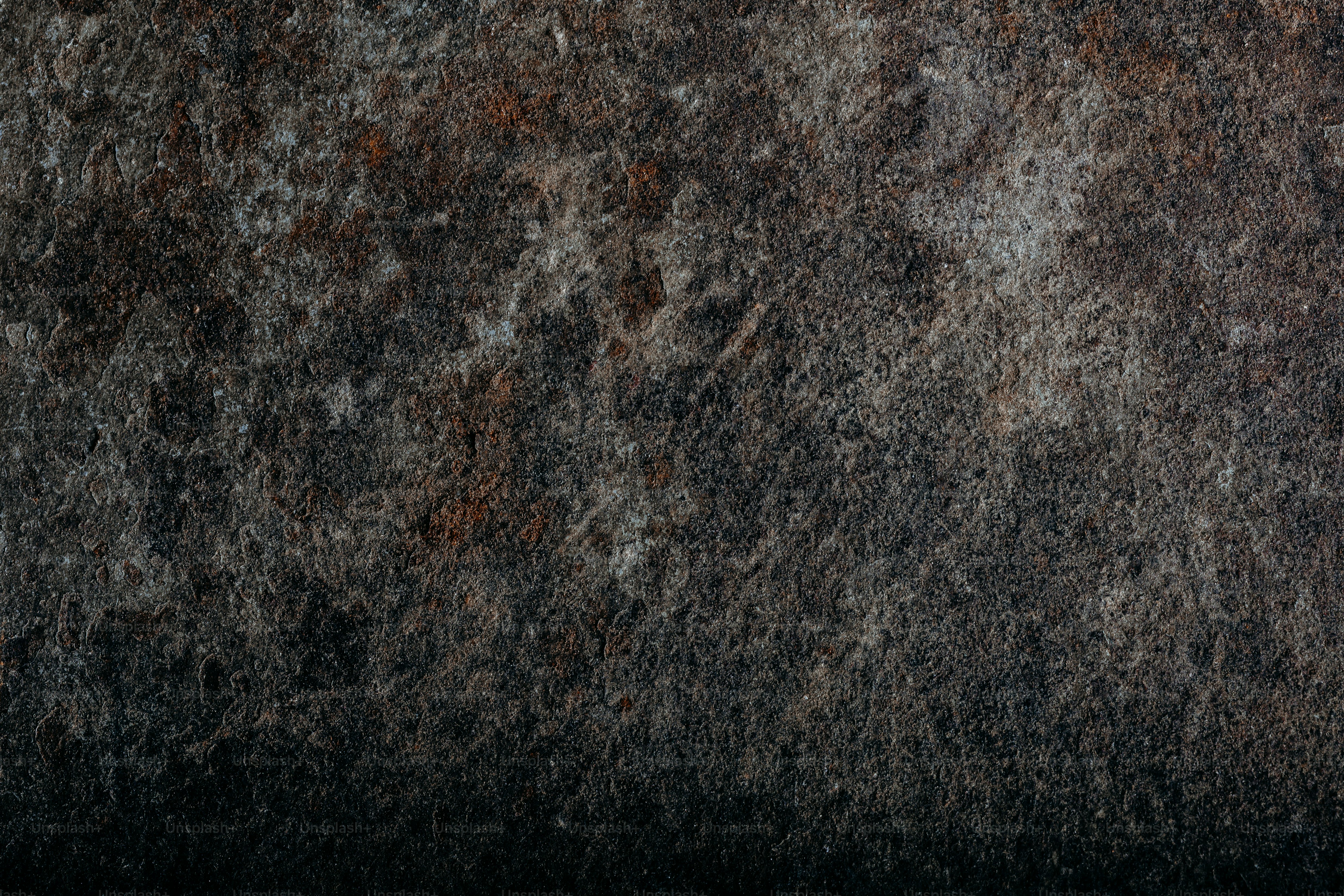 Close-up of a textured, mottled gray and brown surface.