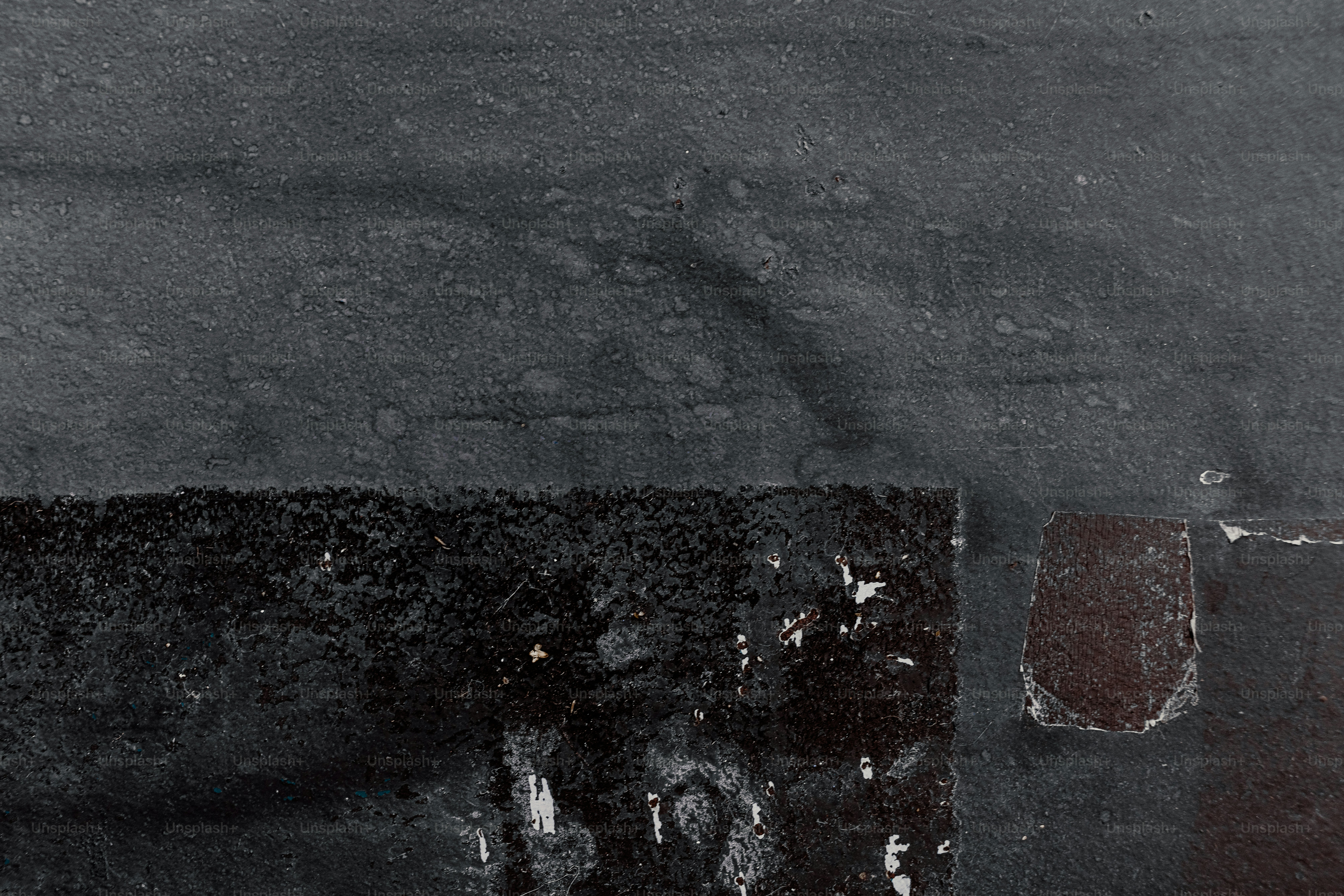Dark textured surface with peeling paint and scratches photo ...