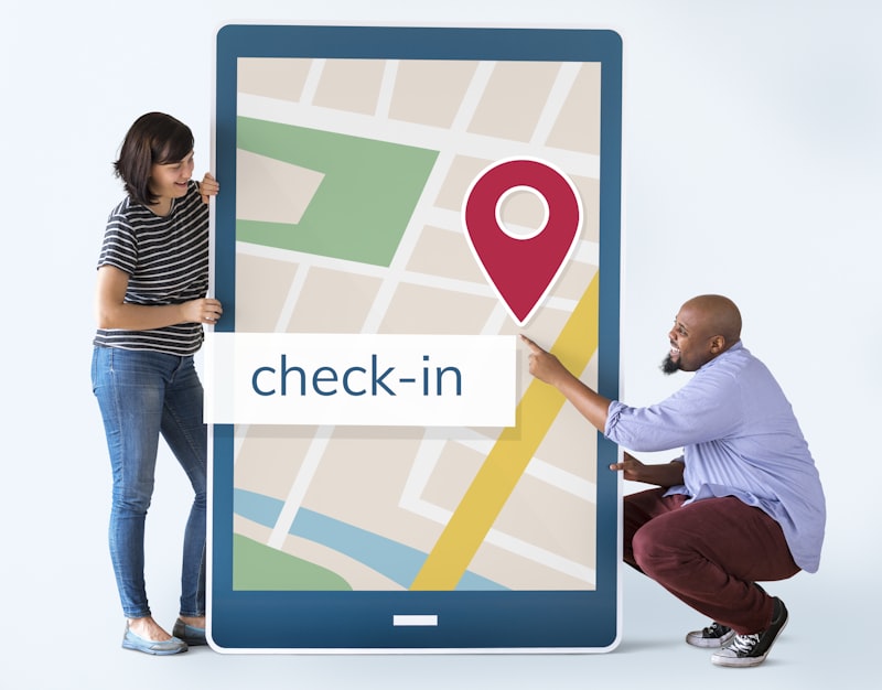 Carte de ciblage géographique avec zones de chalandise autour de points de vente