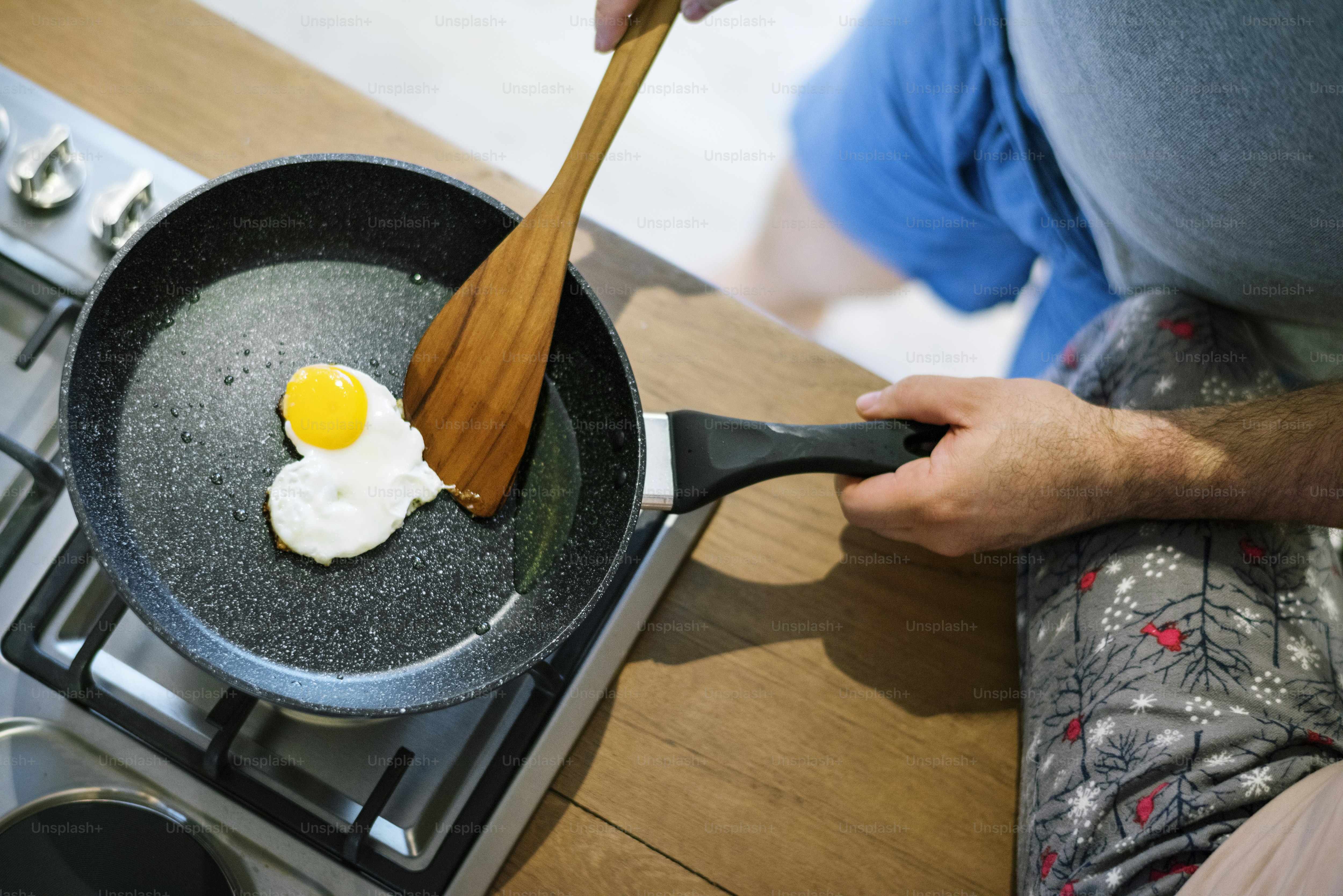 Lesbian couple cooking in the kitchen together