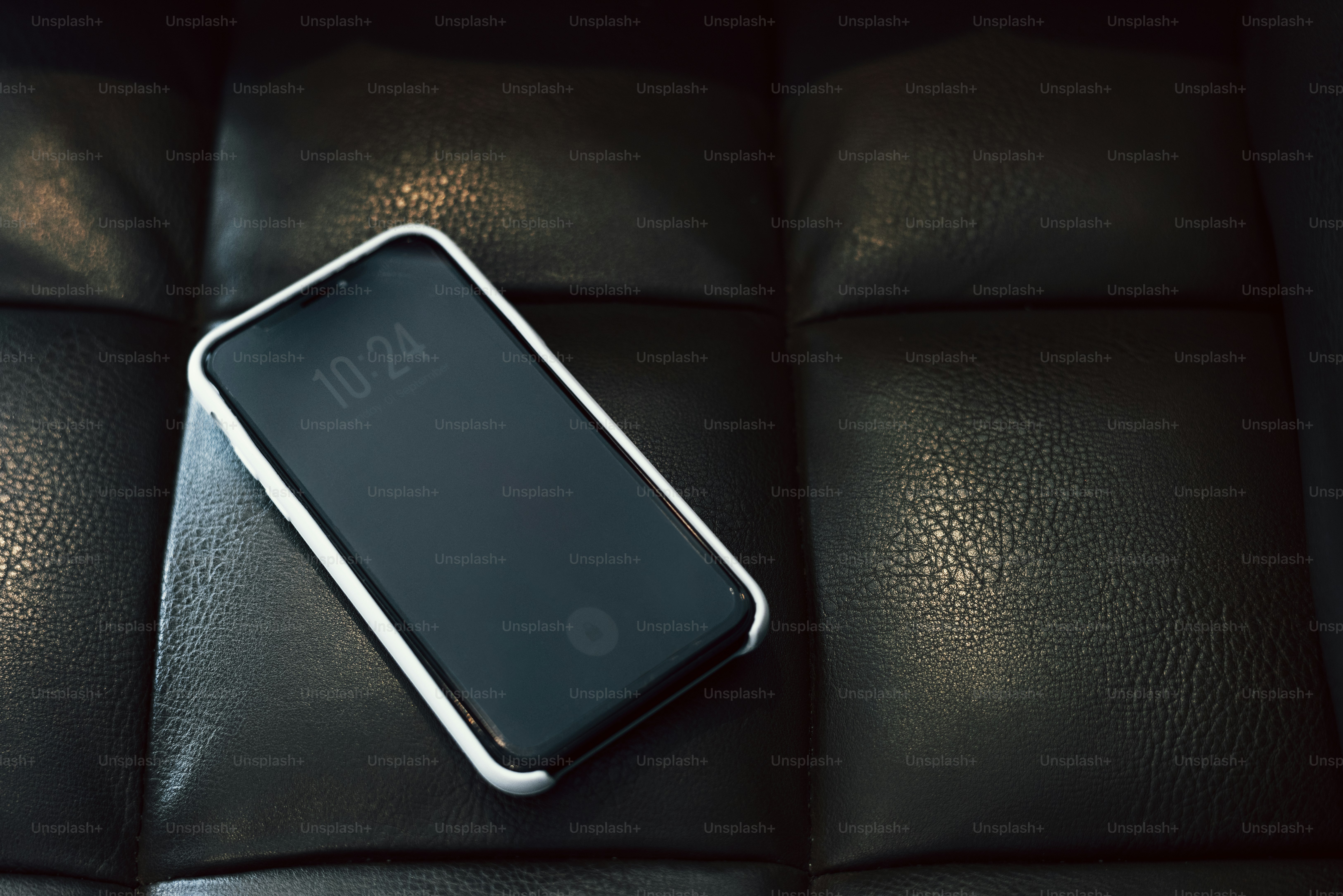 Mockup di uno schermo di telefono cellulare