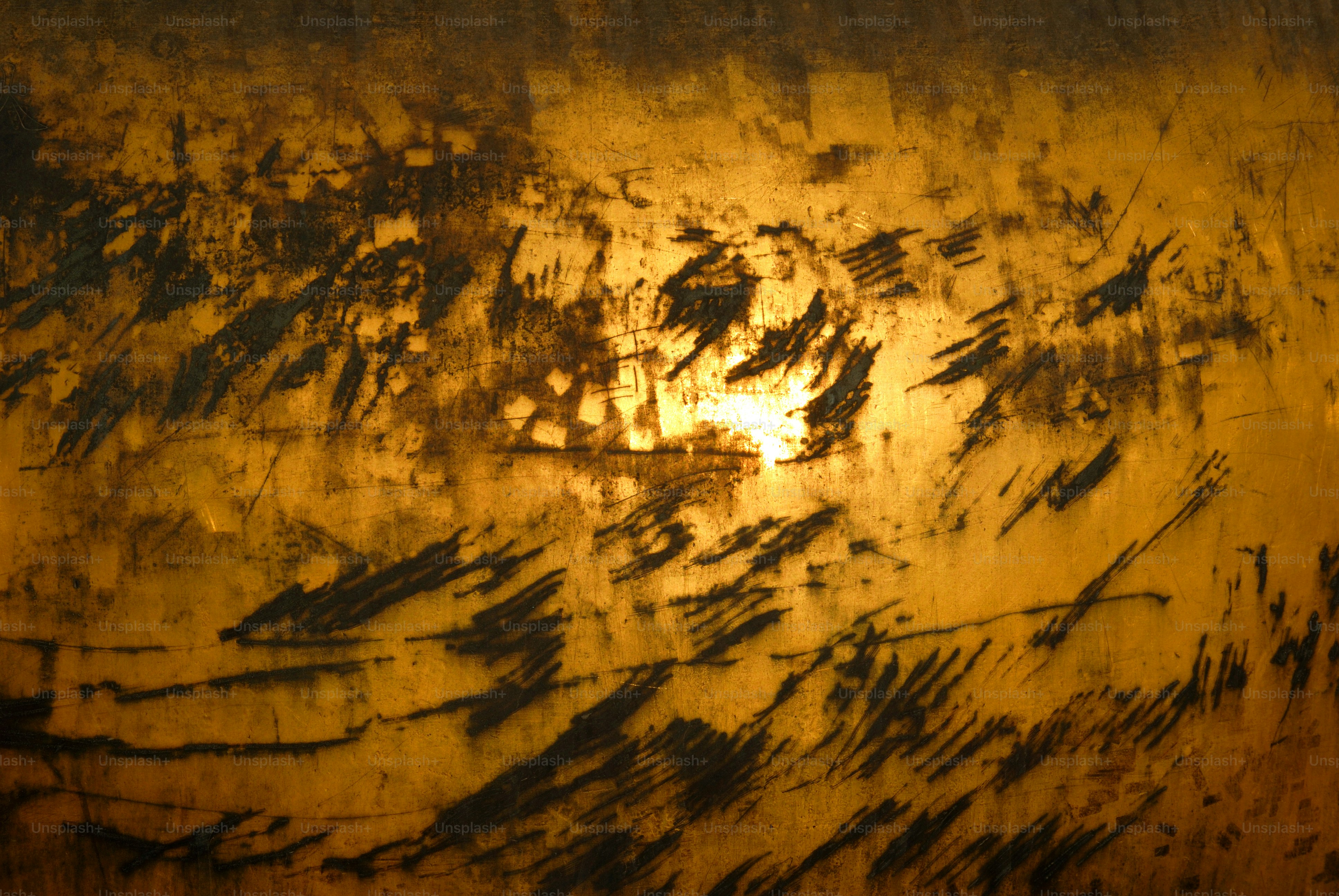 Early morning sunshine on a lagre golden urn.