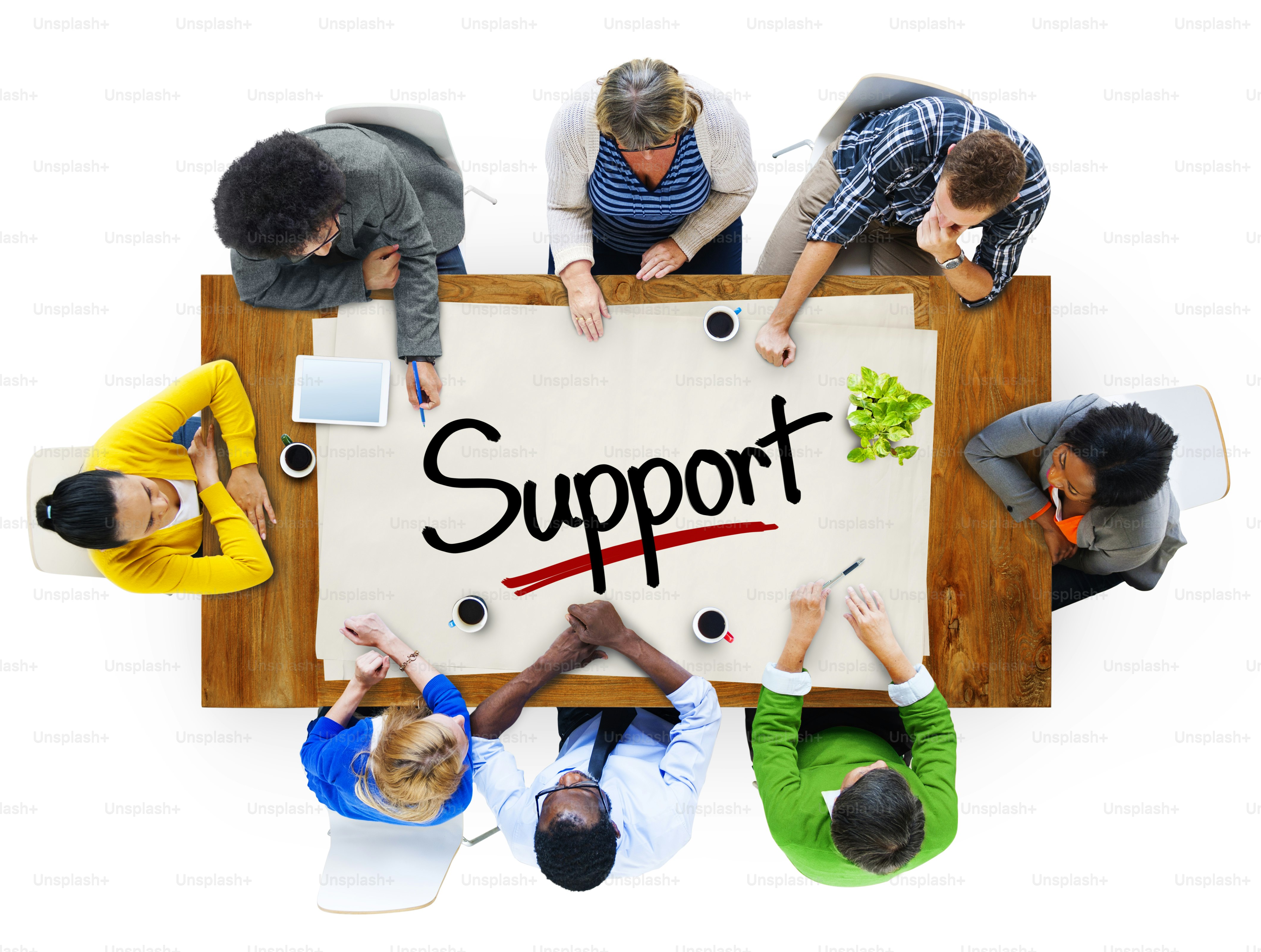 People in a Meeting and Single Word Support photo – Team Image on Unsplash