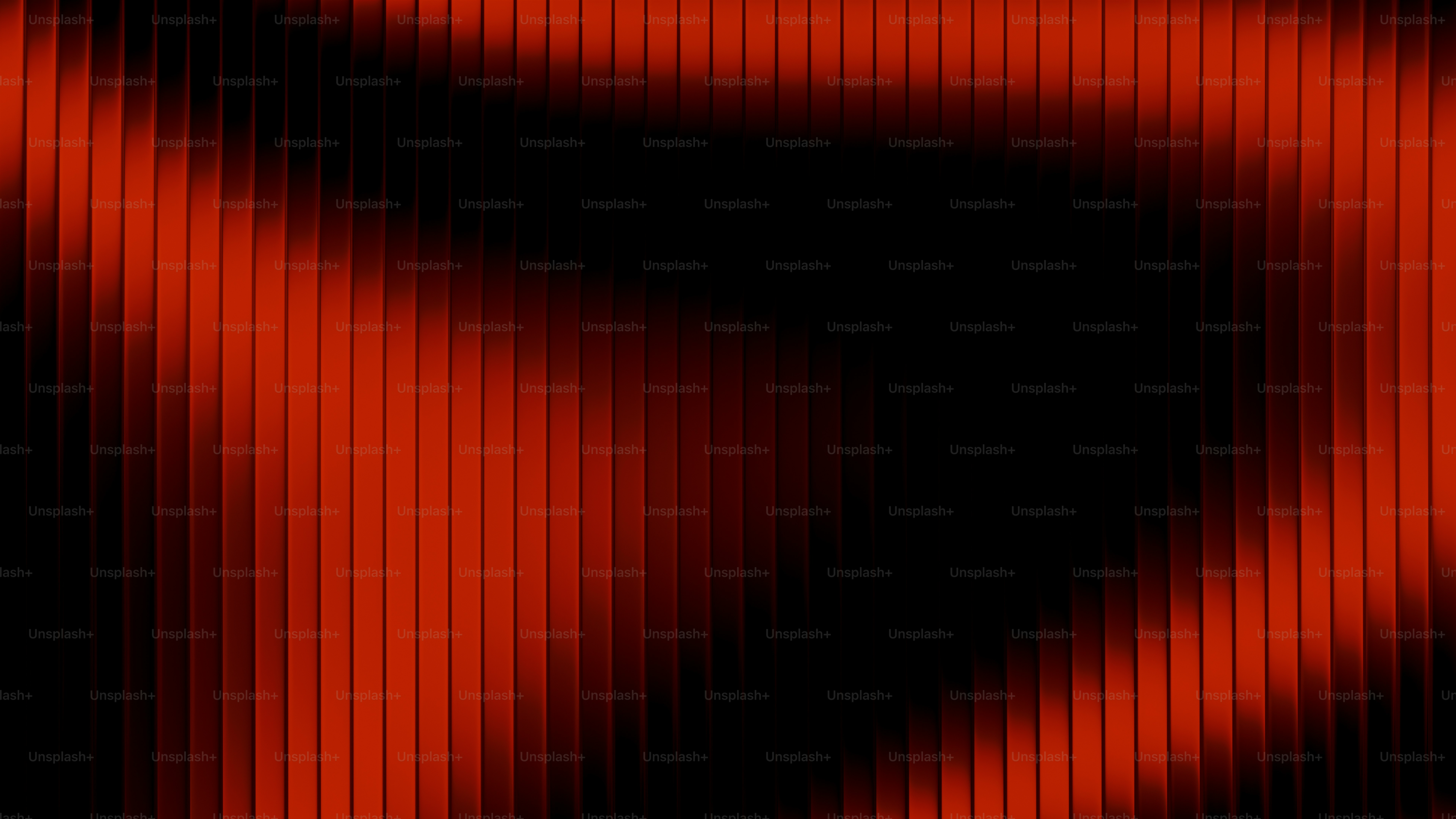 Abstract red and black wavy lines