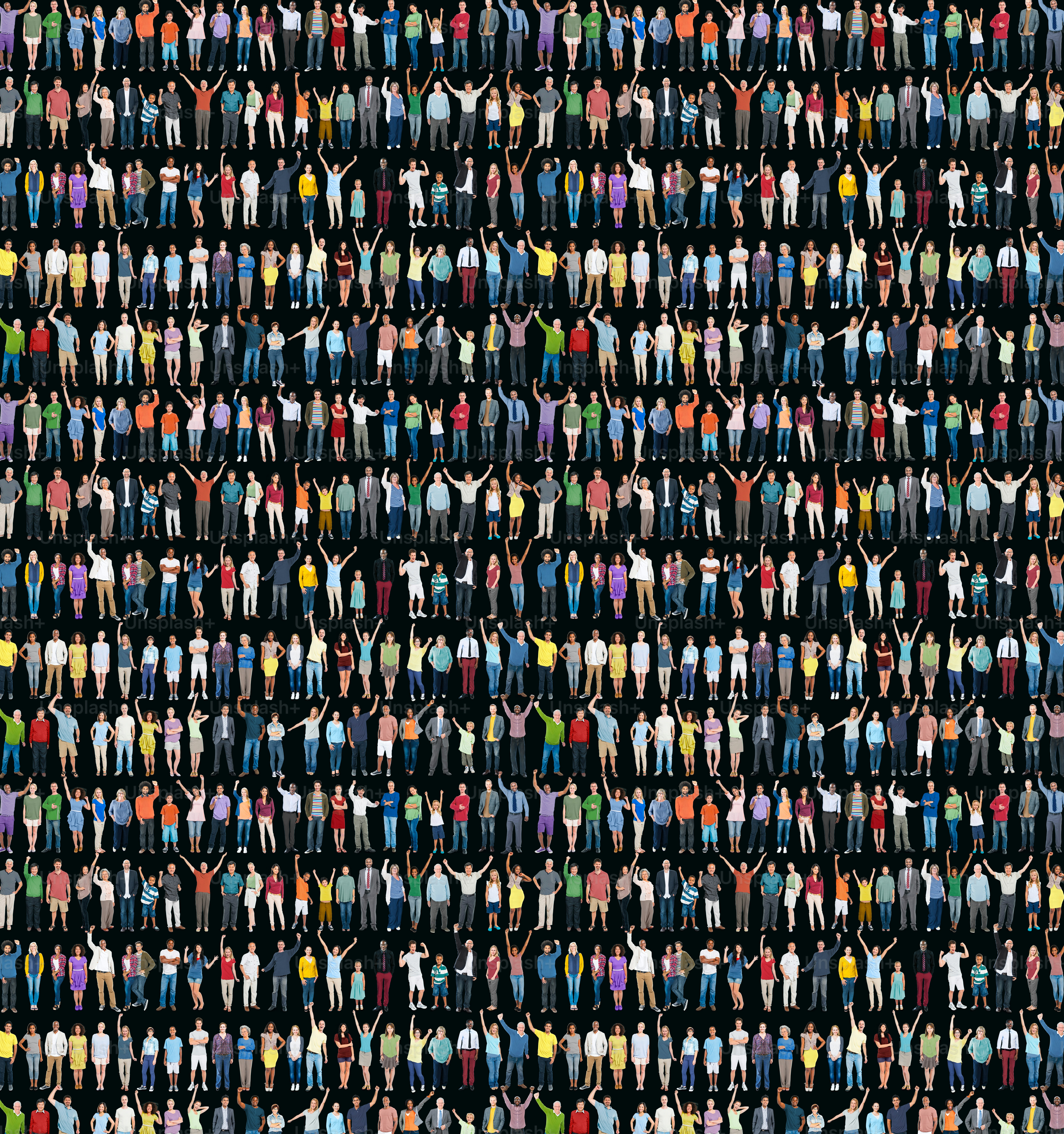 NOTE À L’INSPECTEUR : Tous les modèles sur cette image ont signé des autorisations de modèle. Certains modèles ont été dupliqués plus d’une fois.***