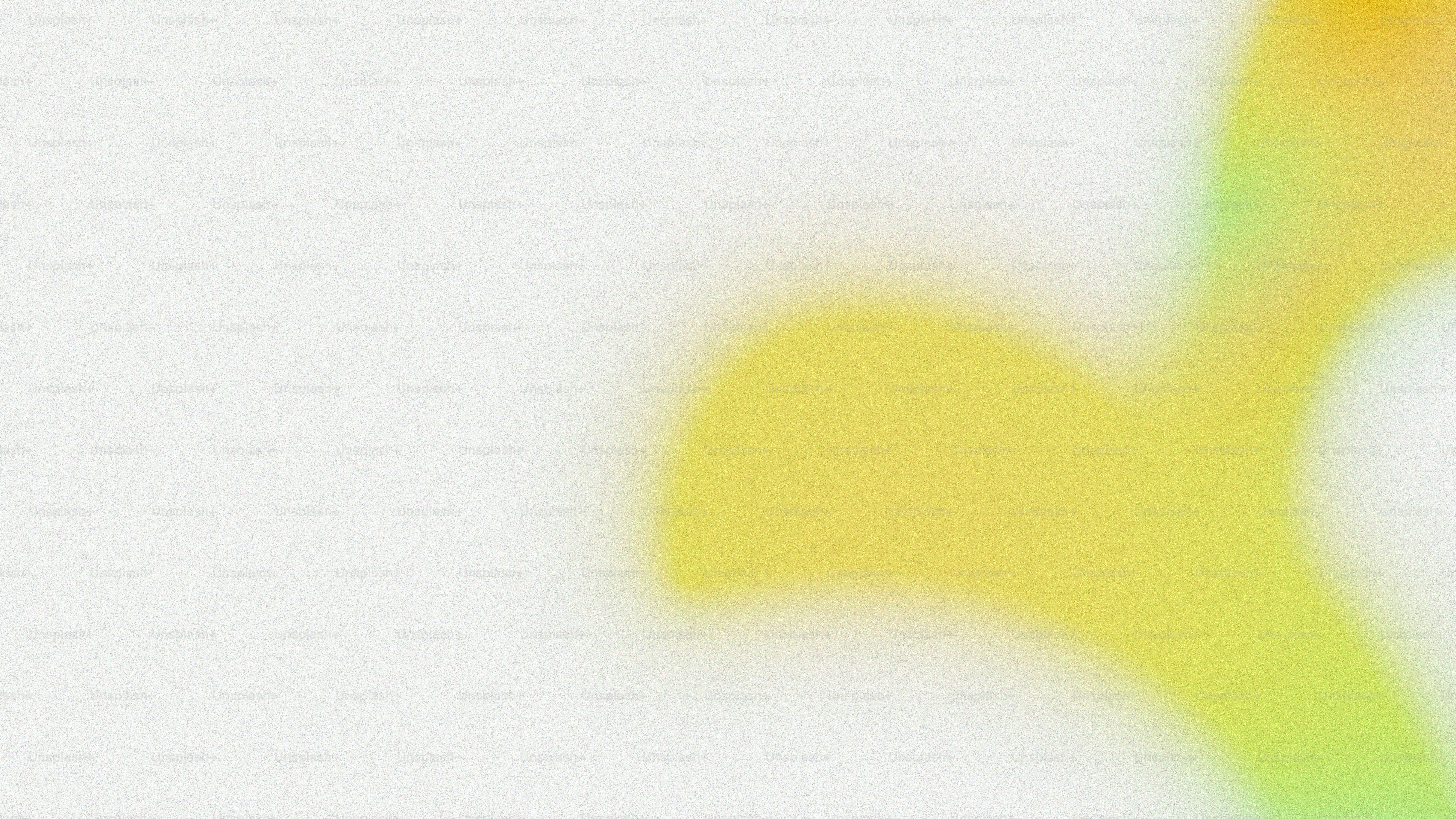 Arrière-plan abstrait avec des formes floues jaunes et vertes