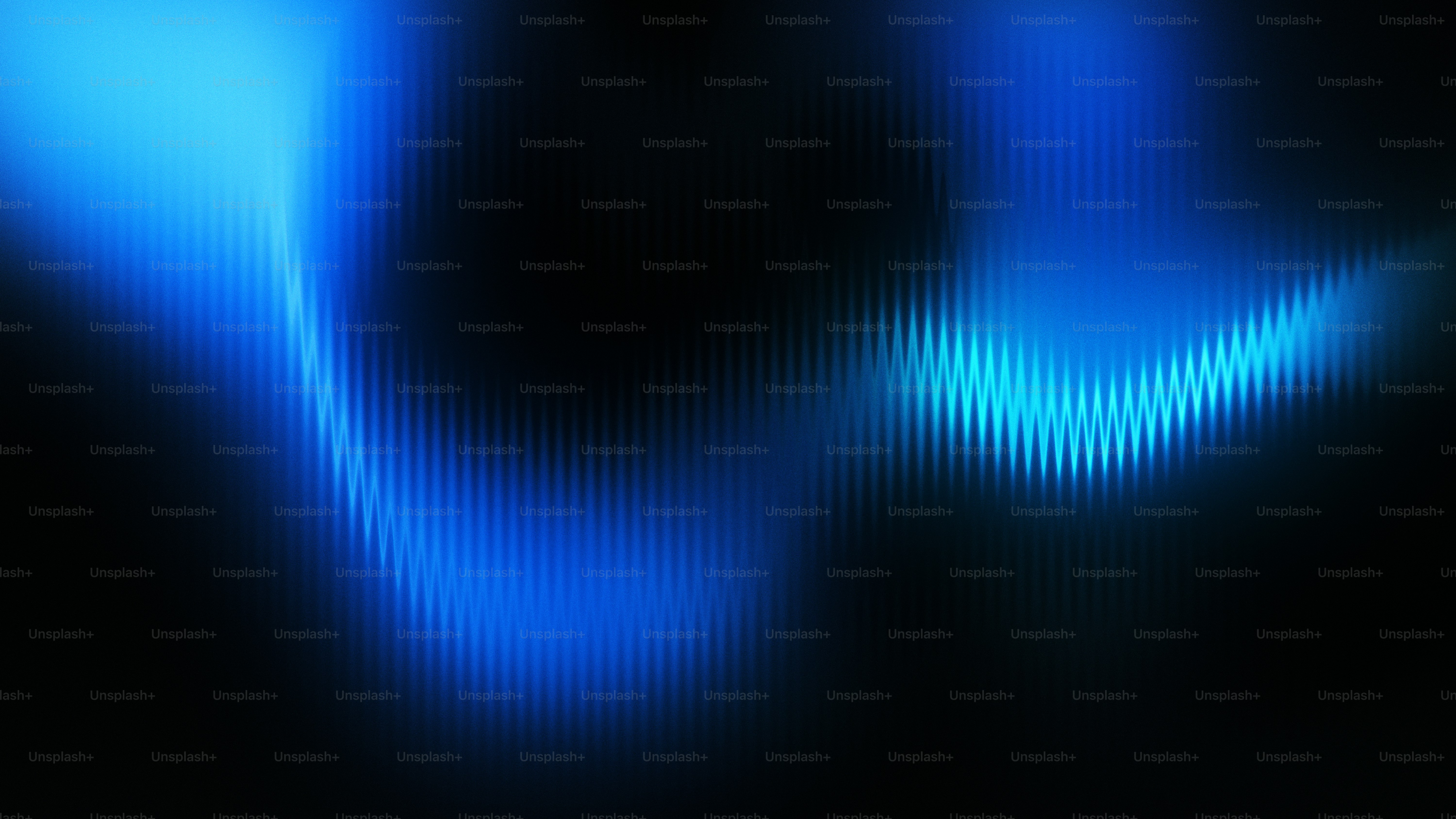 Abstract blue light patterns on black background photo – Background ...