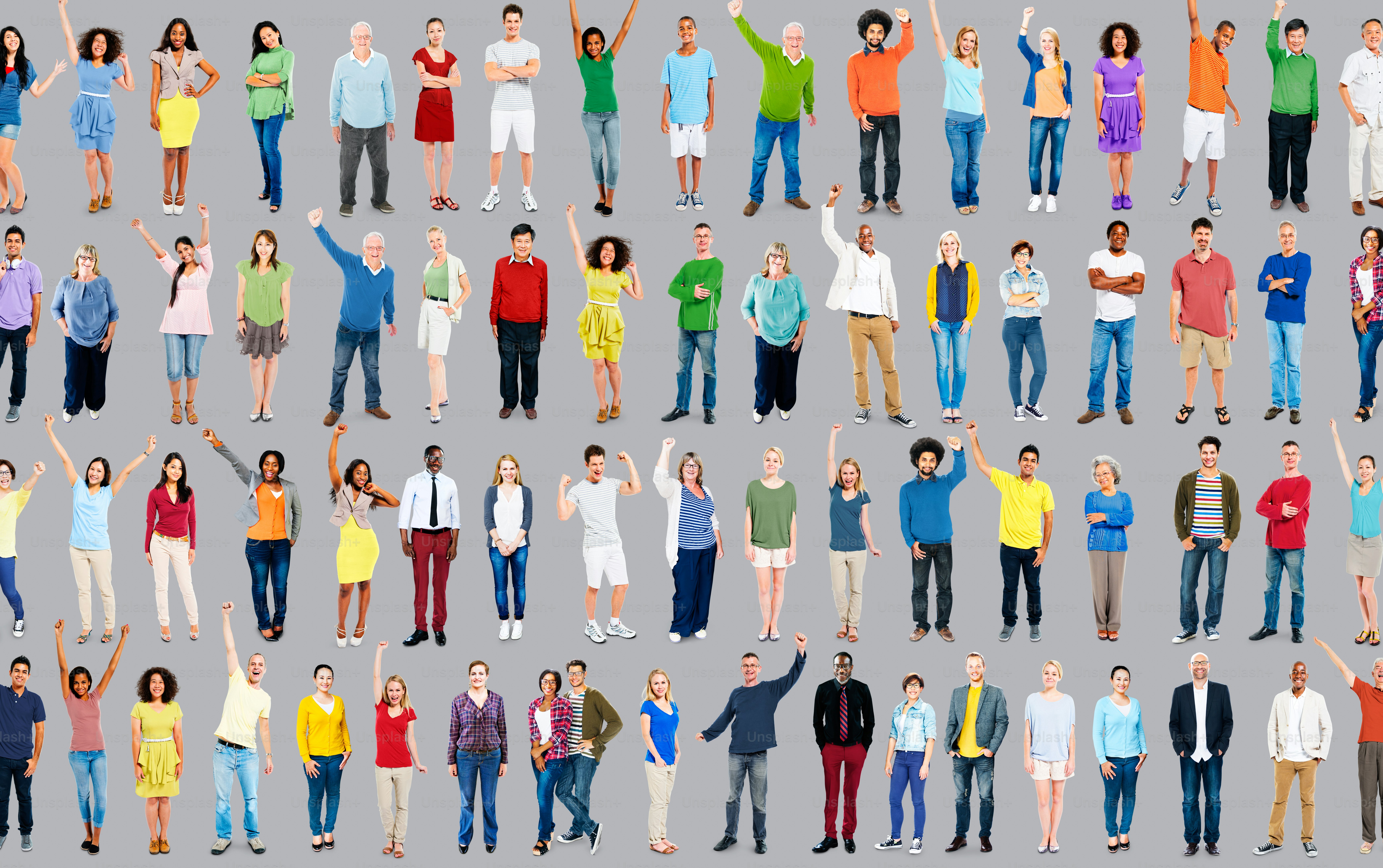 ***NOTE TO INSPECTOR: All models in this image have signed model releases. Some models have been duplicated more than once.***