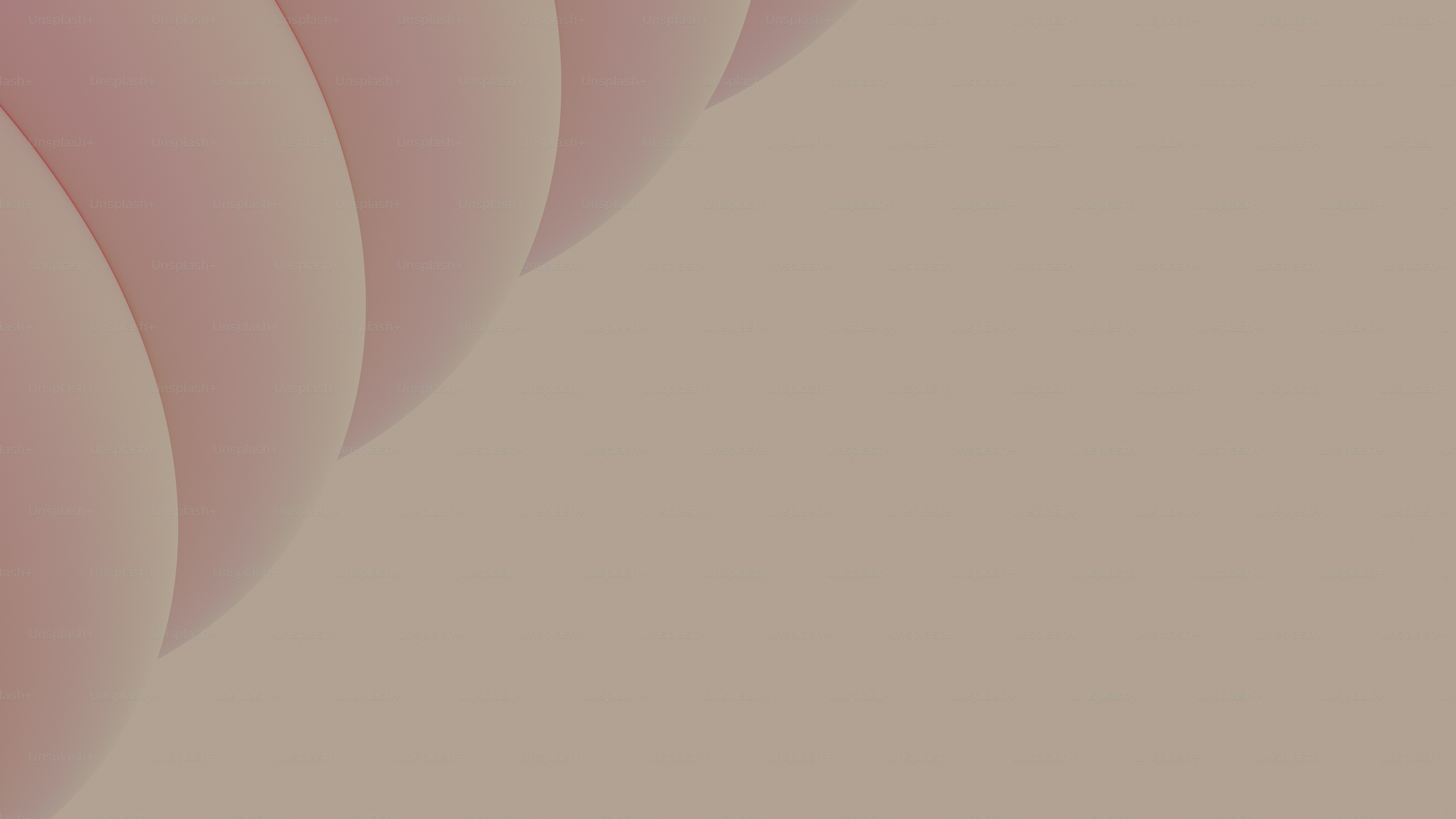 Soft pink rounded abstract shapes against a muted background