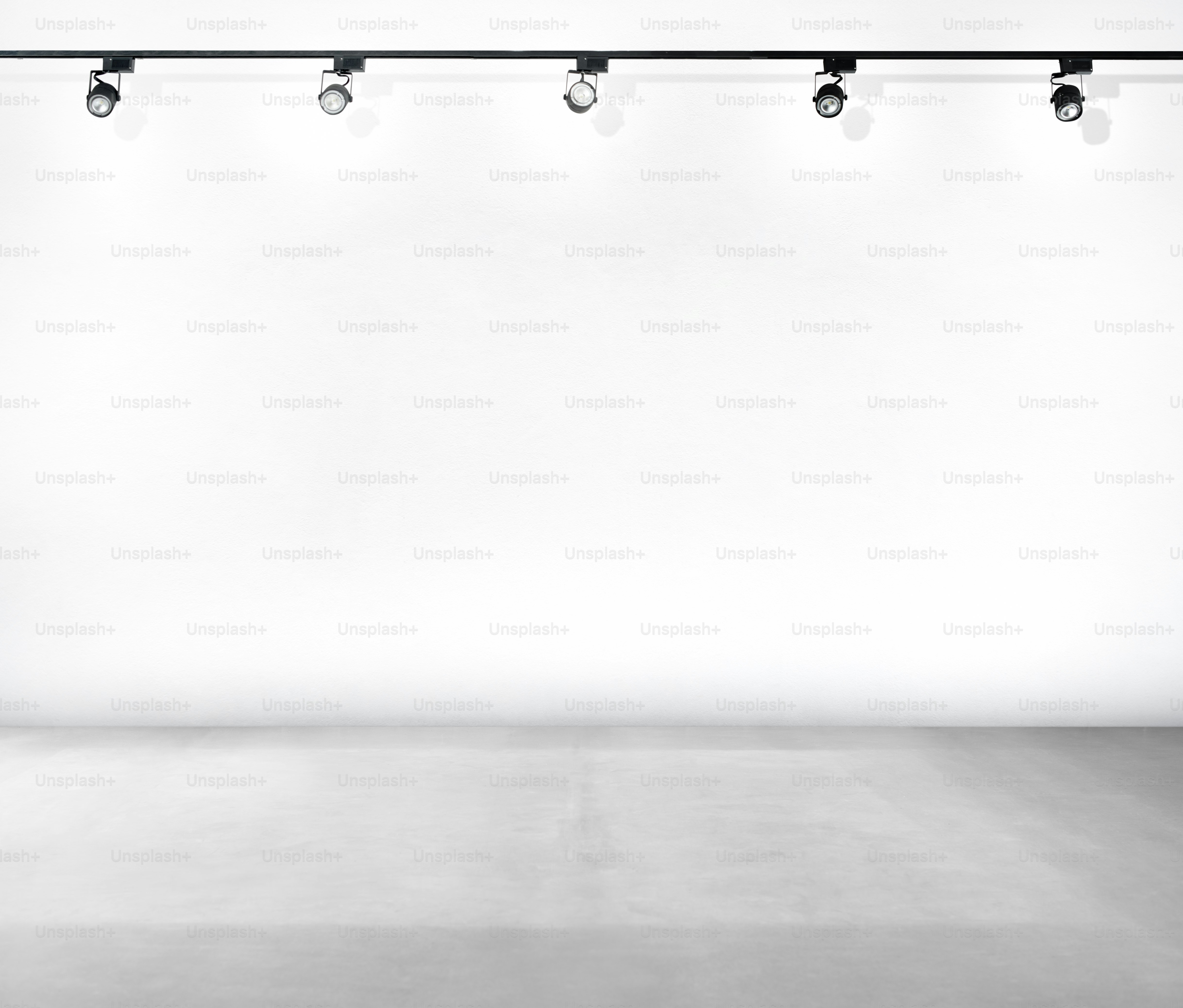 Clean Concrete White Background No People Lighting Equipment