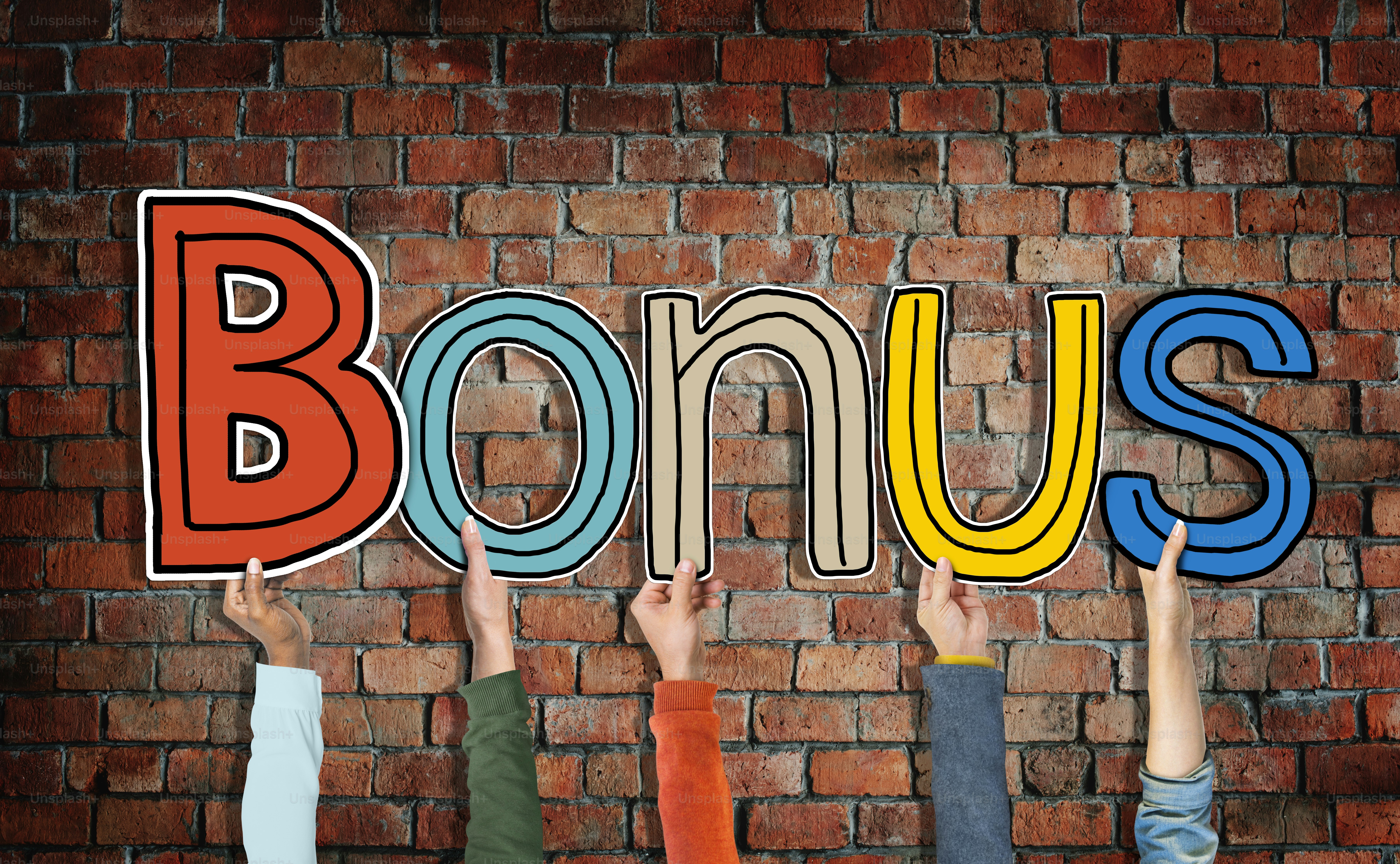 Bonus and Brick Wall in the Background