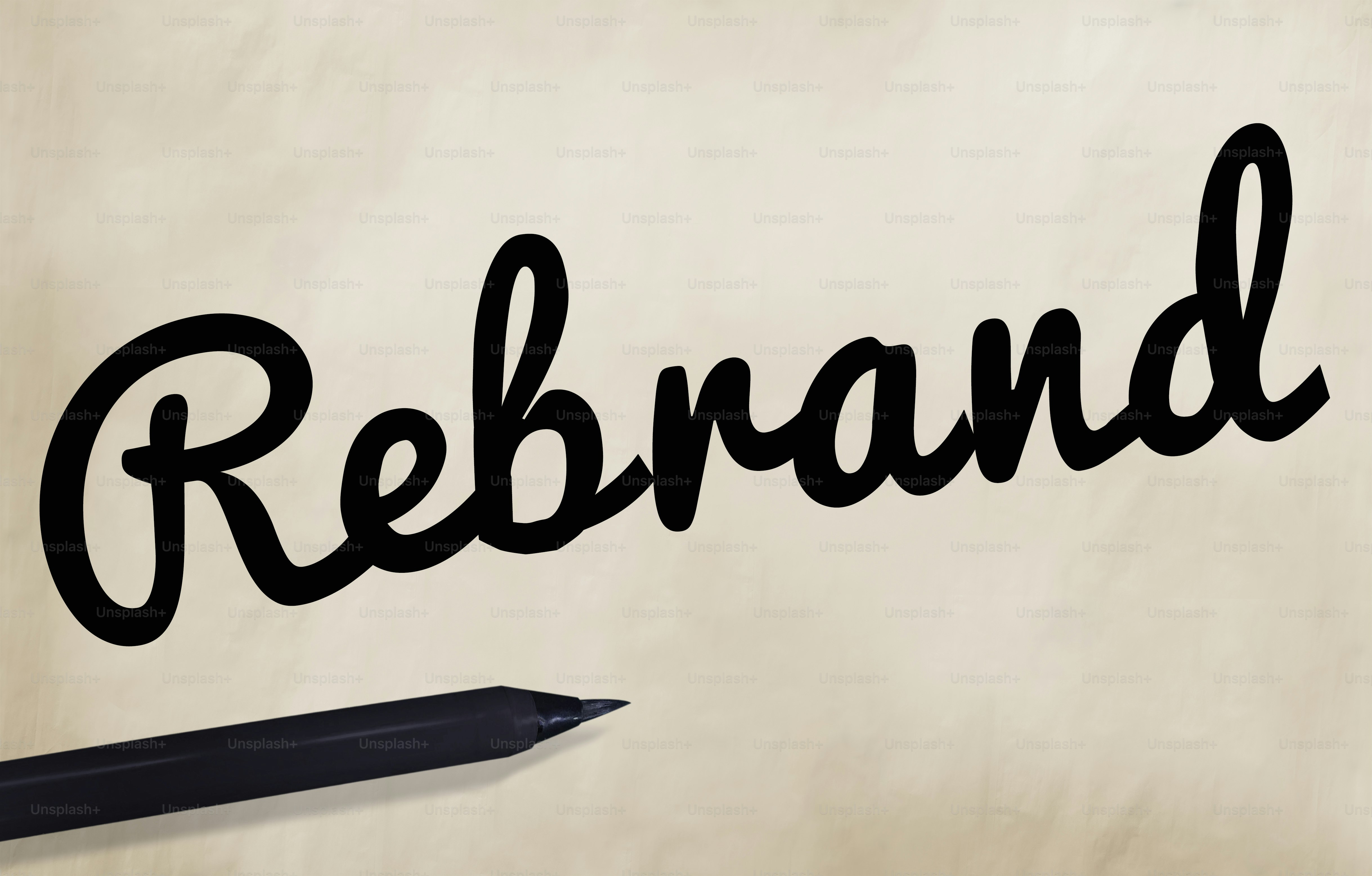 Rebranding-Marketing-Branding-Geschäftskonzept