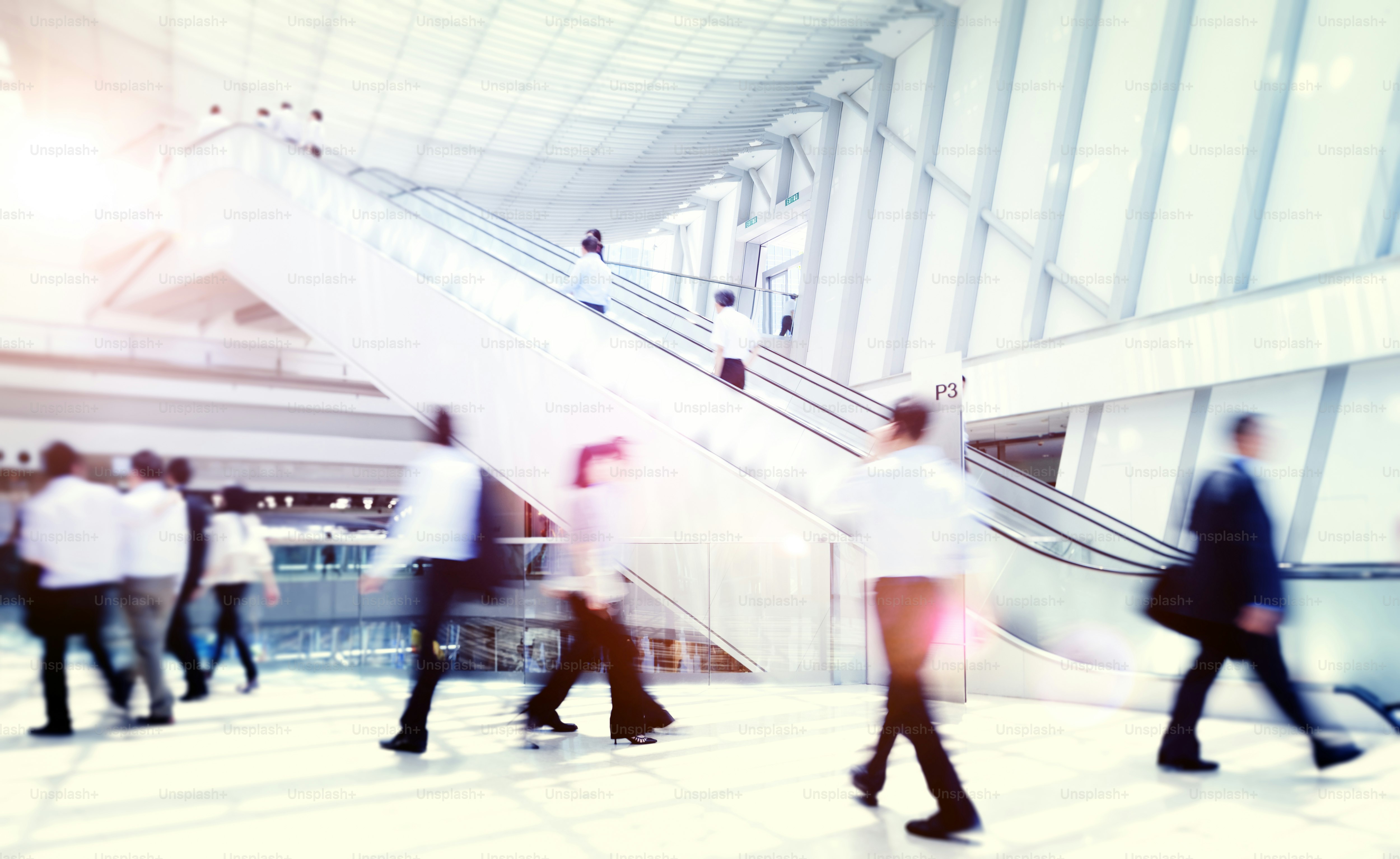 Business Rush Hour Walking Rush Hour Concept photo – Modern ...