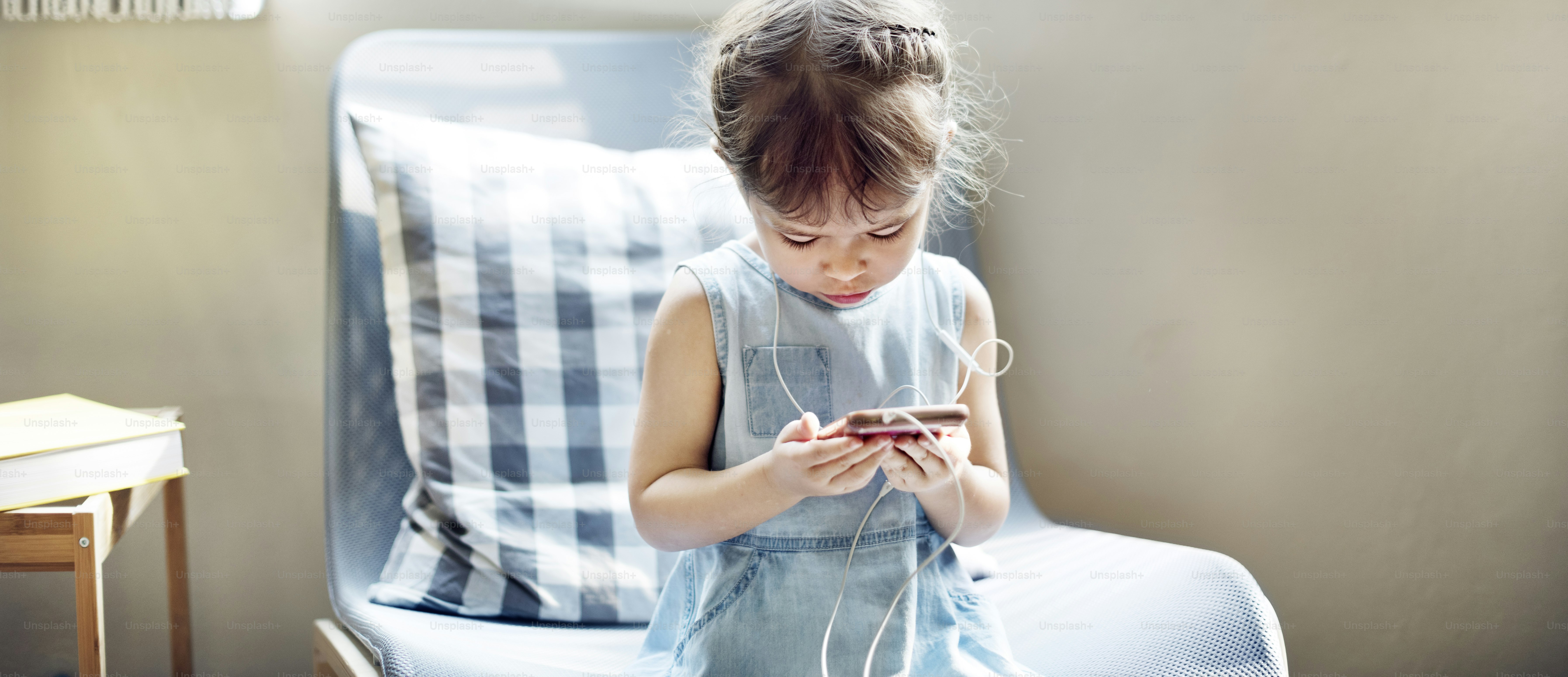Offspring Toddler Adolescene Cheerful Girl Happy Concept