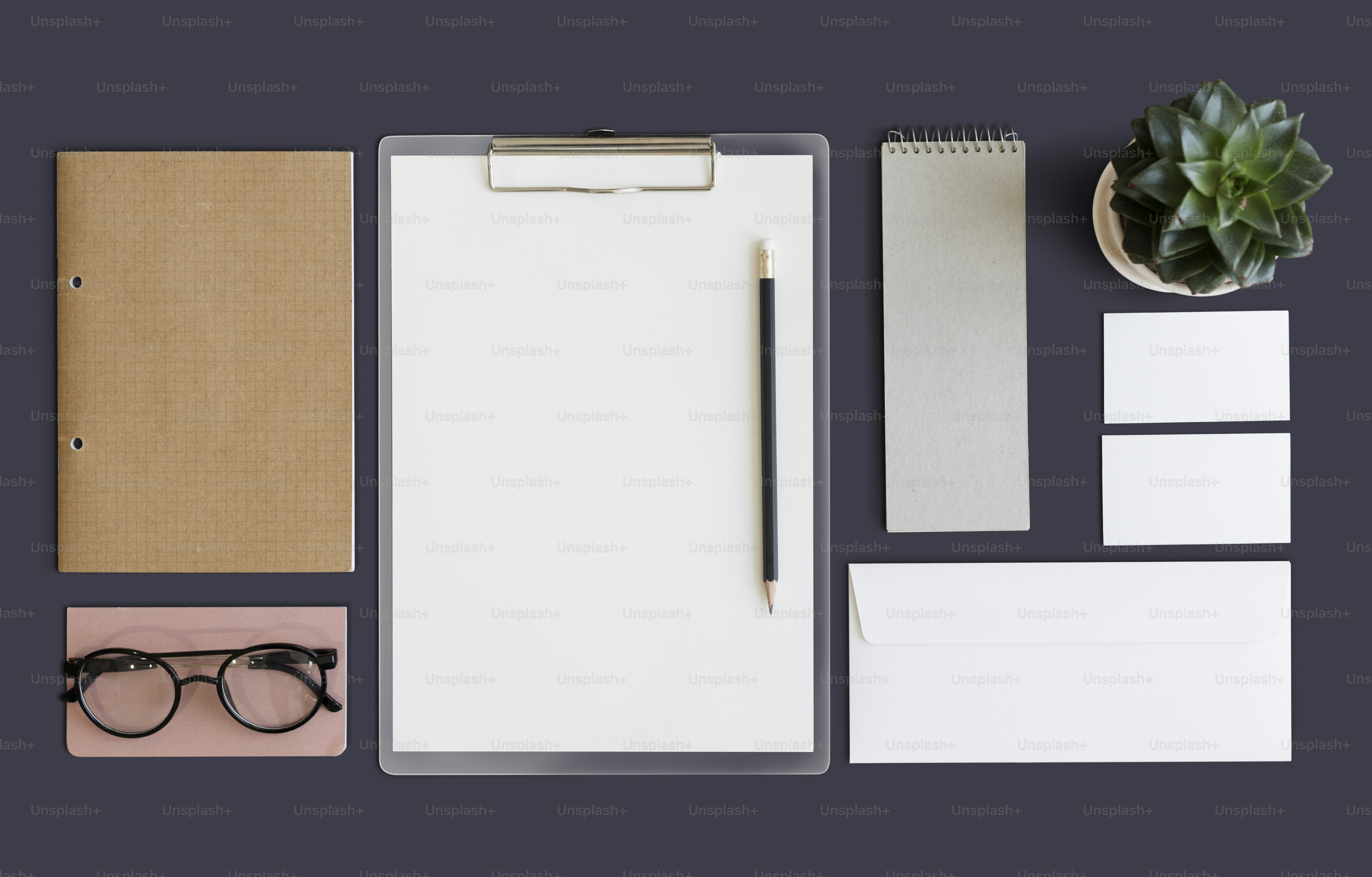 Stationary Document Paperwork Organization Concept