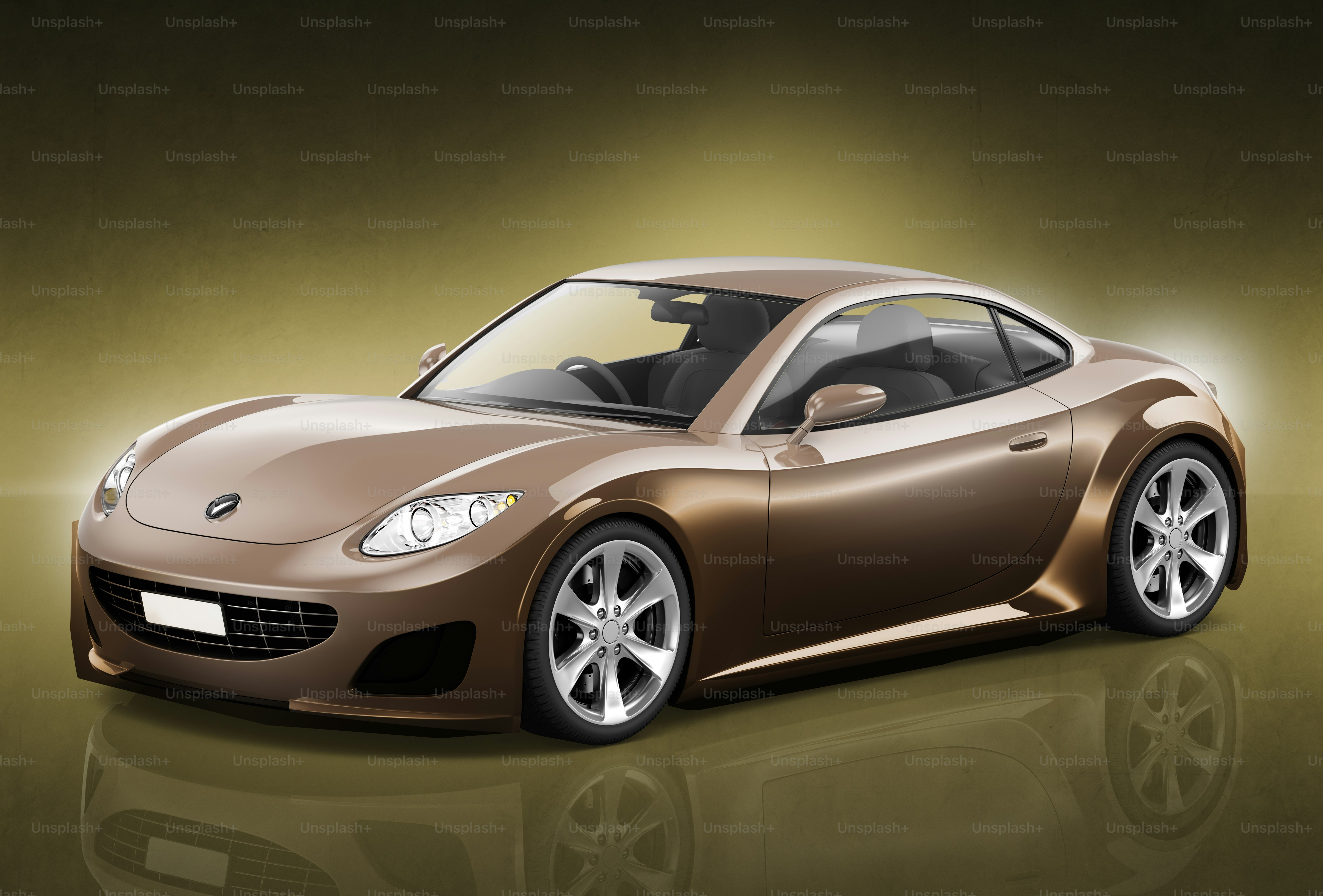 Contemporary Car Elegance Vehicle Transportation Luxury Performance Concept