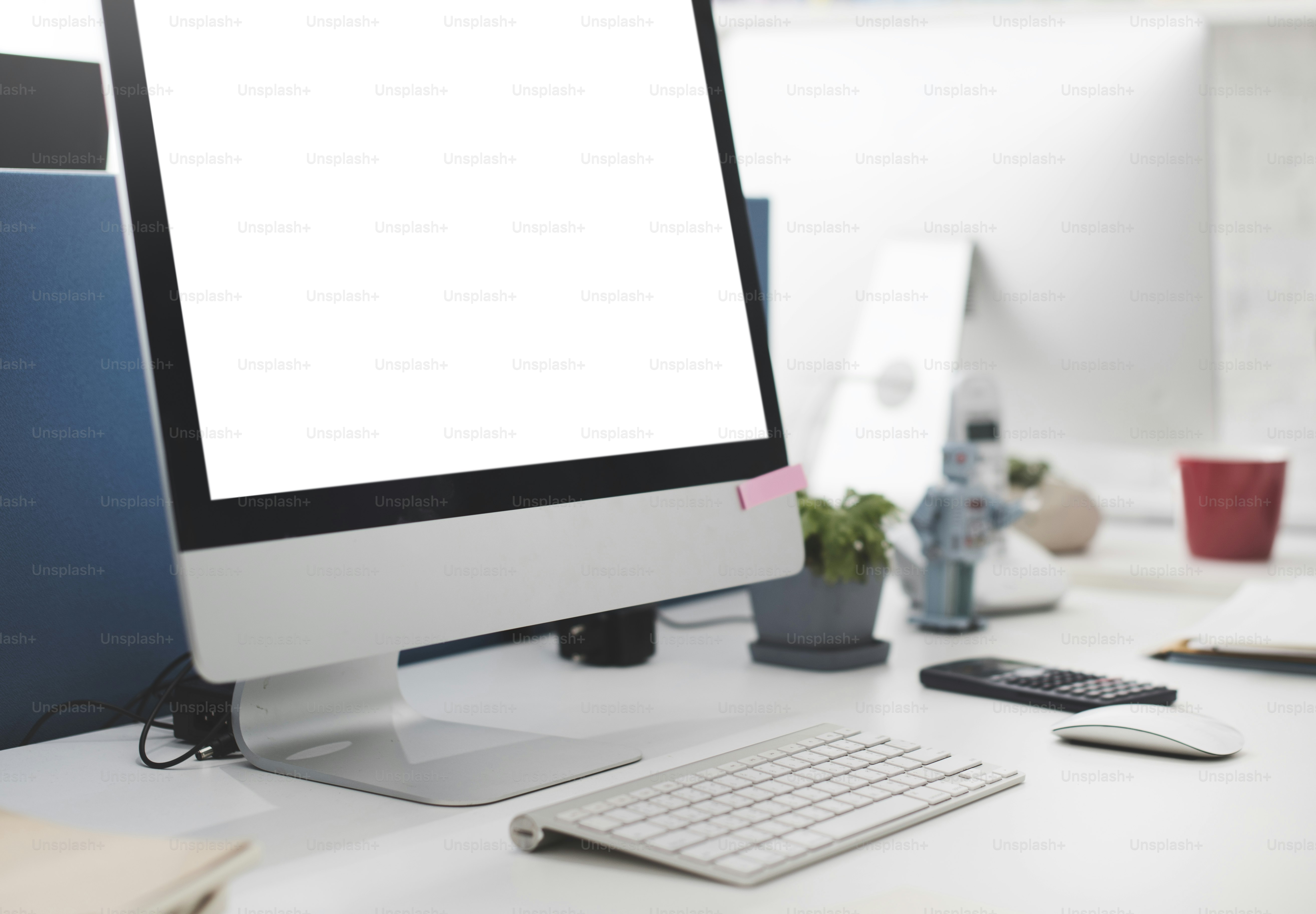 Mockup Copy Space Blank Screen Concept