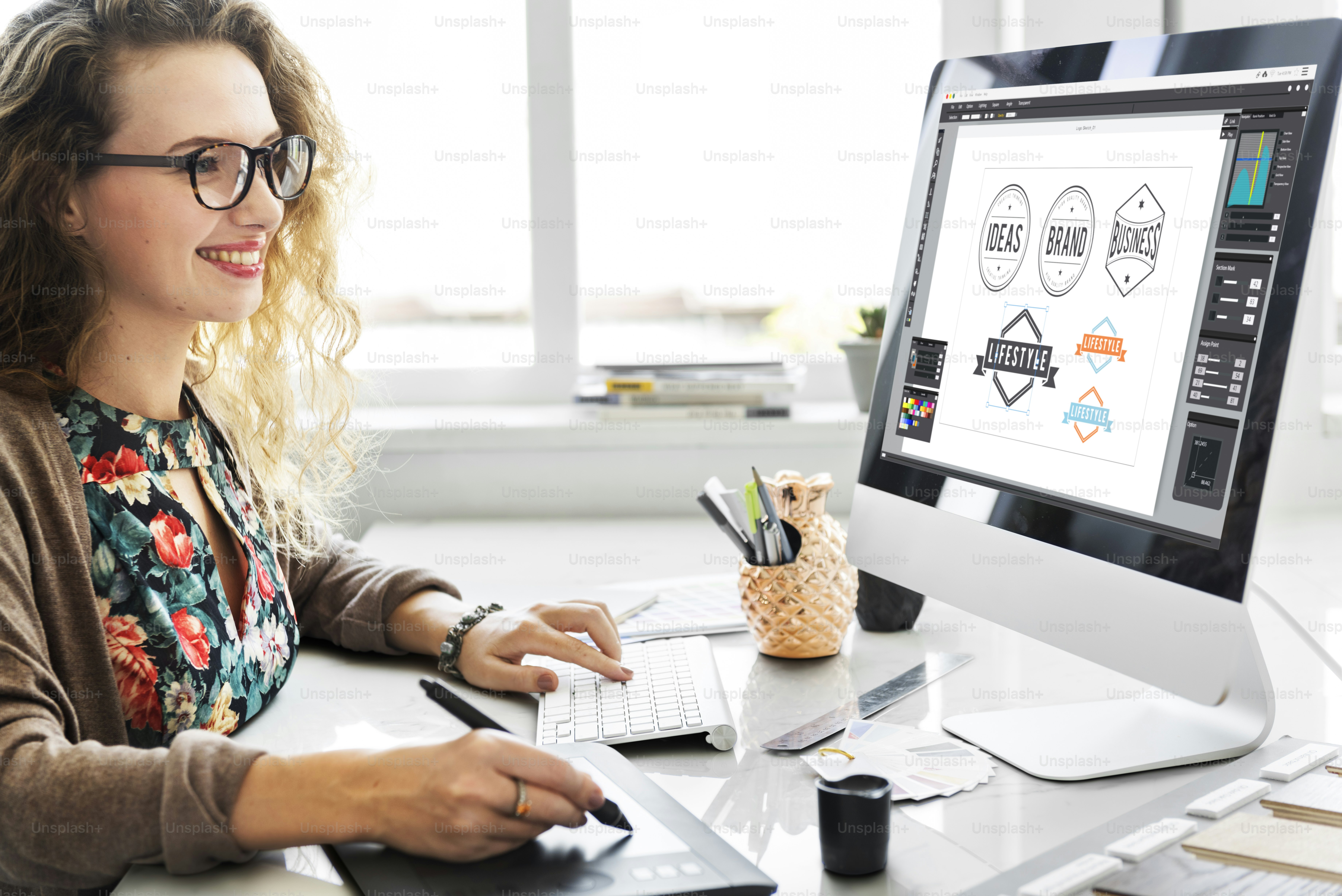 Conception créative de la papeterie Swatch Swatch Color