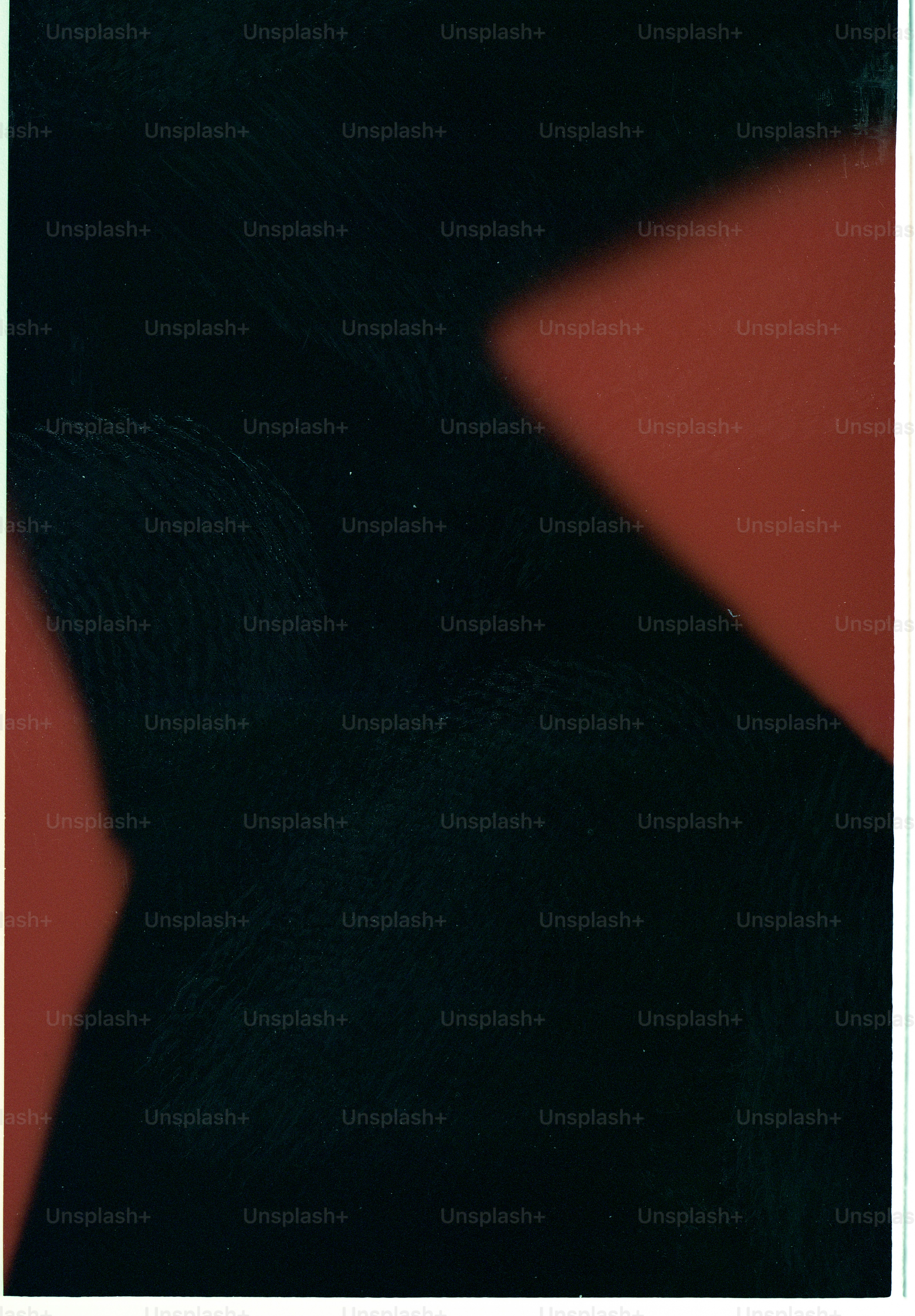 Abstract black and red shapes with shadows