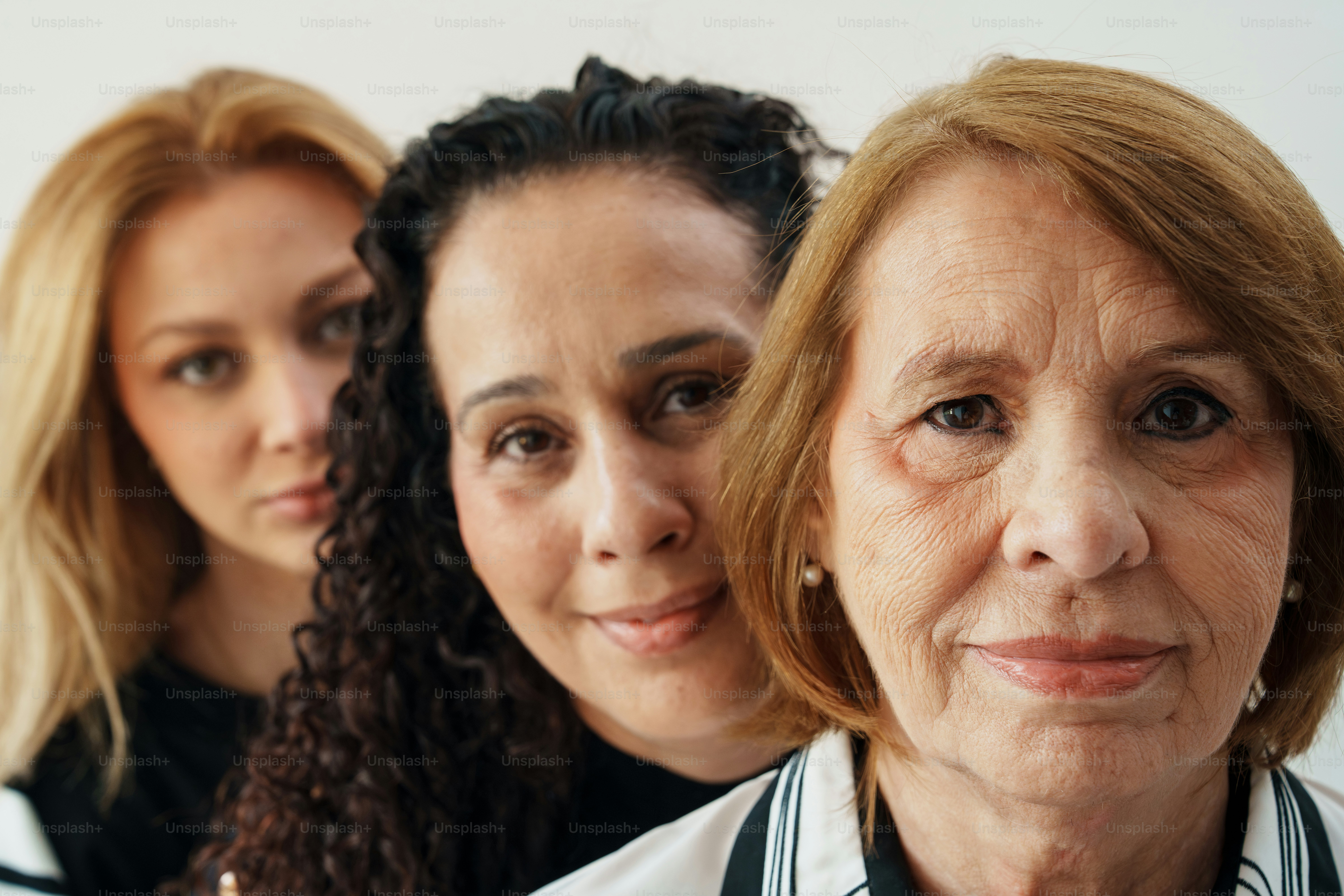 Three women of different ages in a line photo – Portrait Image on Unsplash