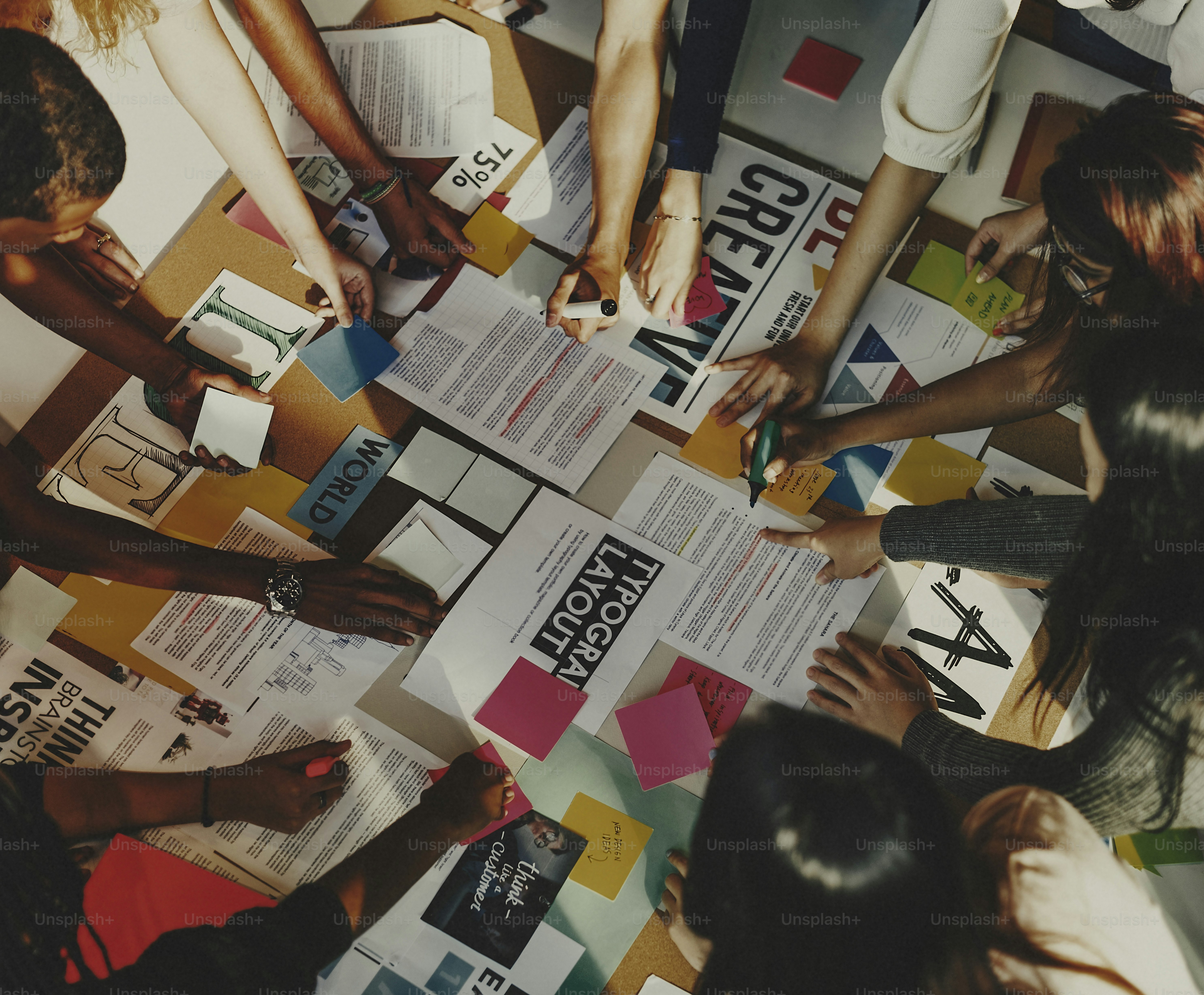 Plan Creative Class Library Student Teacher Ideas Concept photo ...
