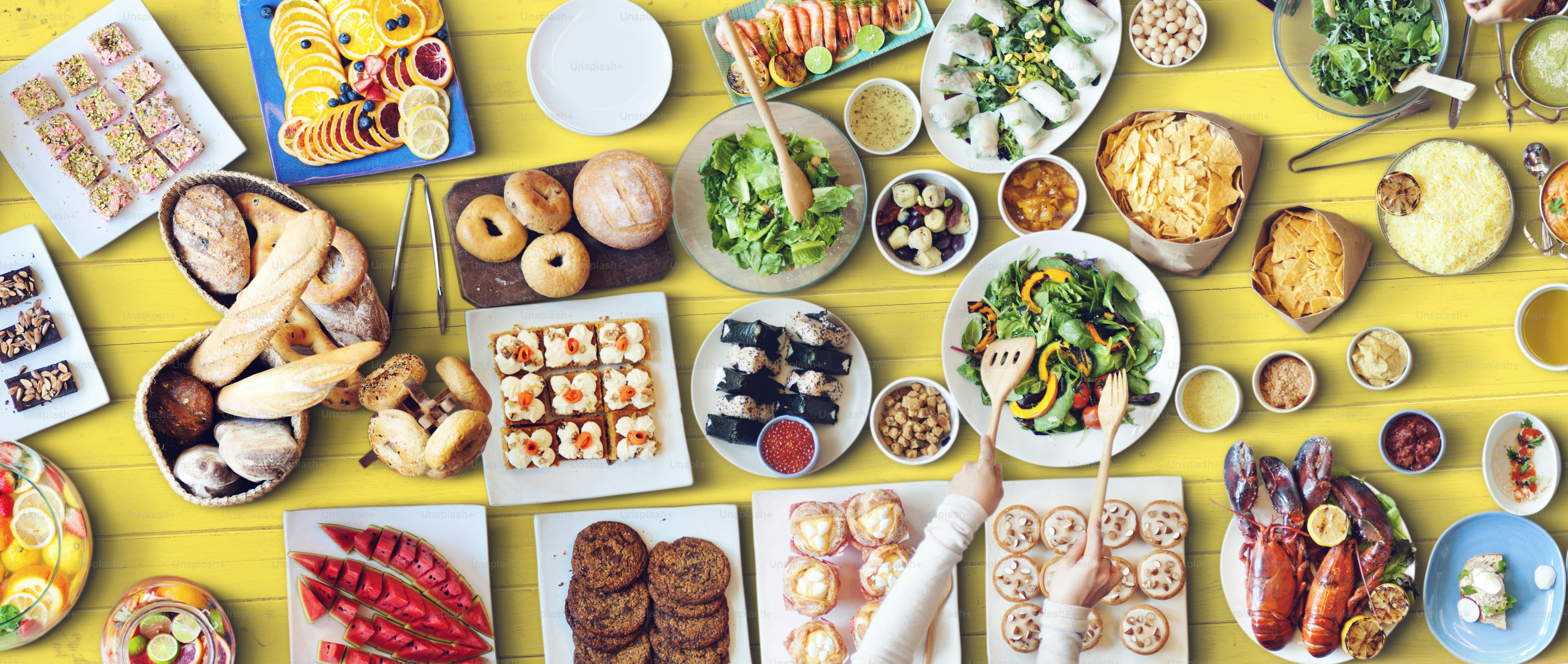 Food Festive Restaurant Party Unity Concept