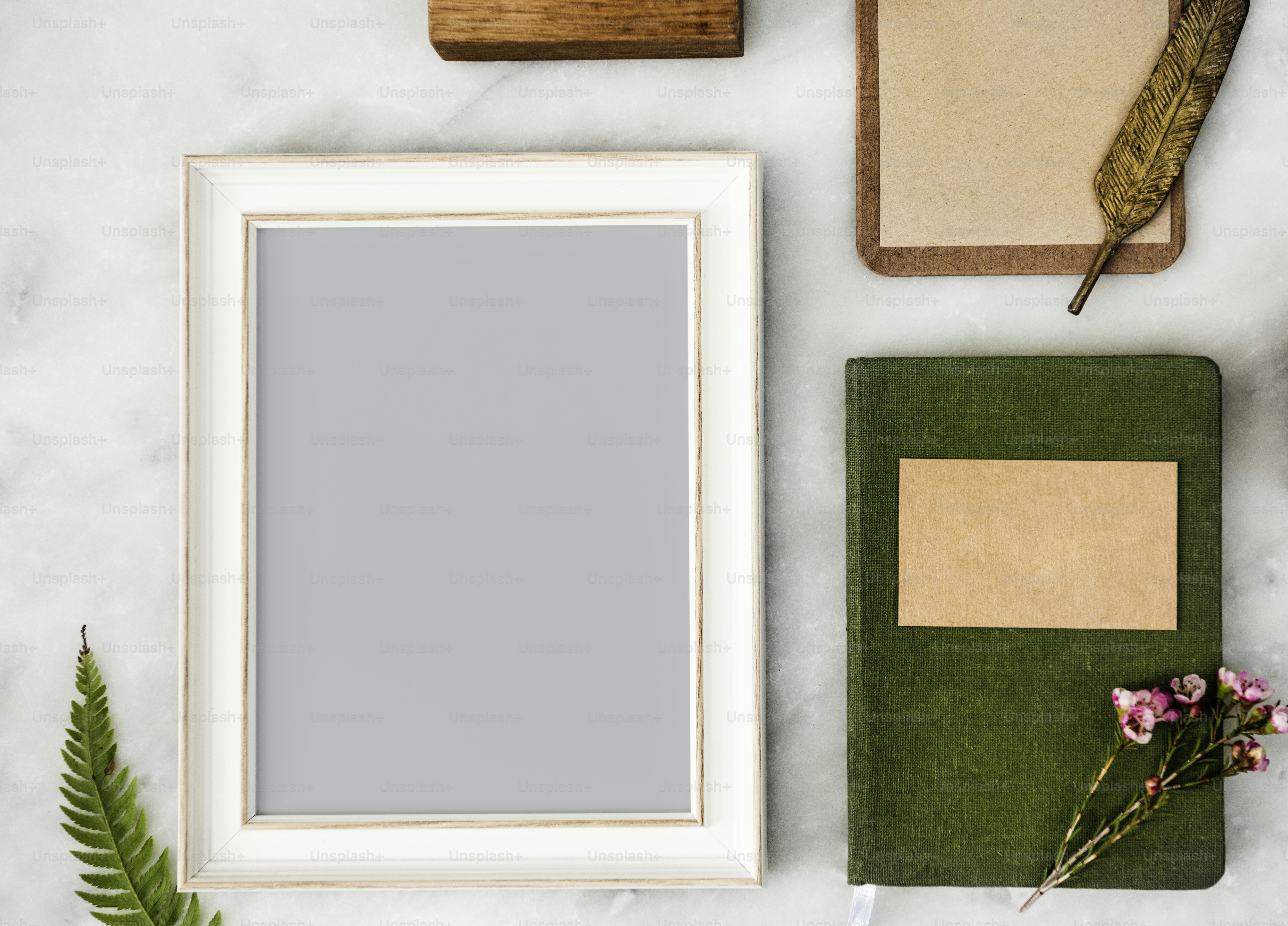 Flat lay of design space photo frame photo – Background Image on Unsplash