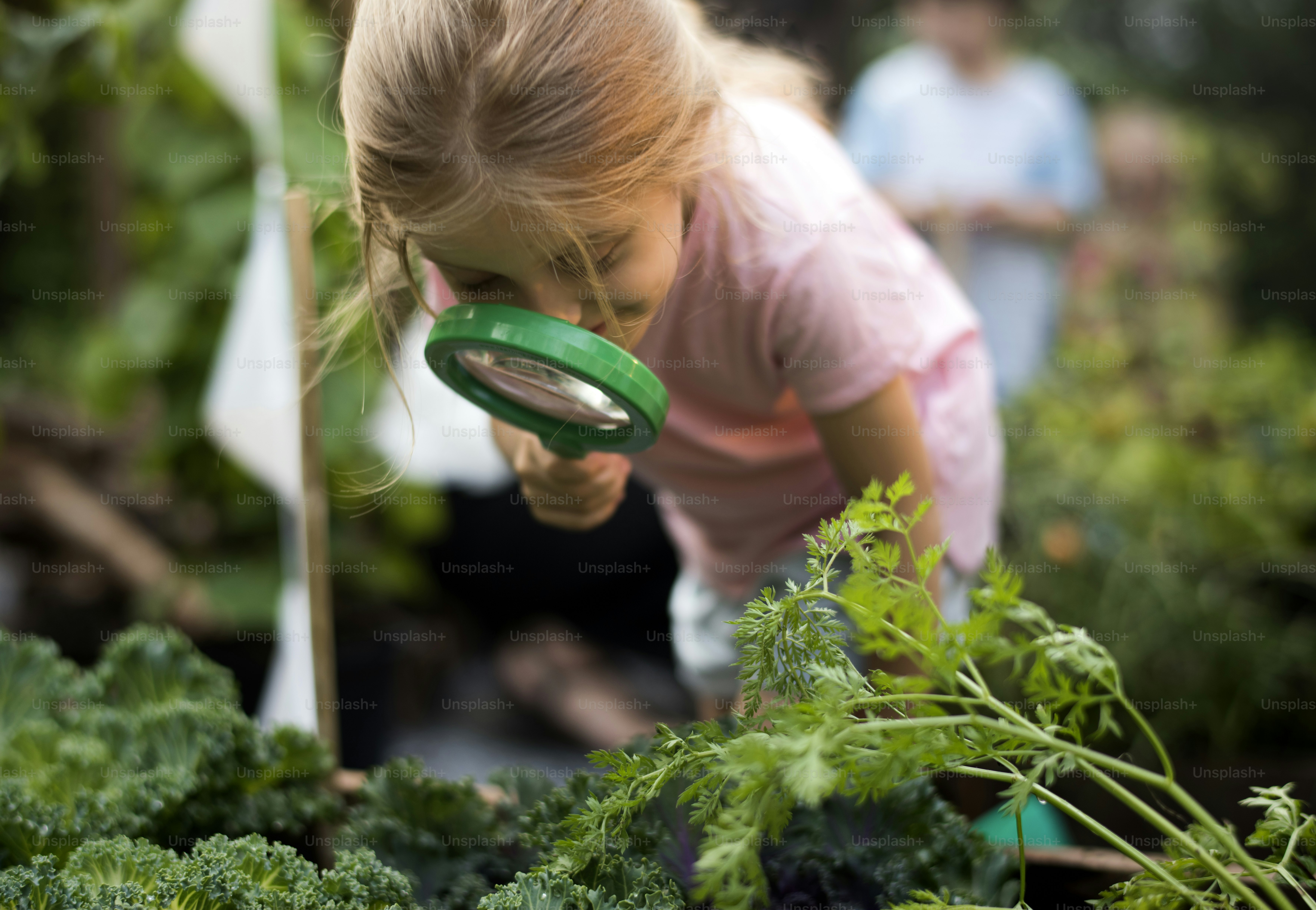 Kid in a garden experience and idea