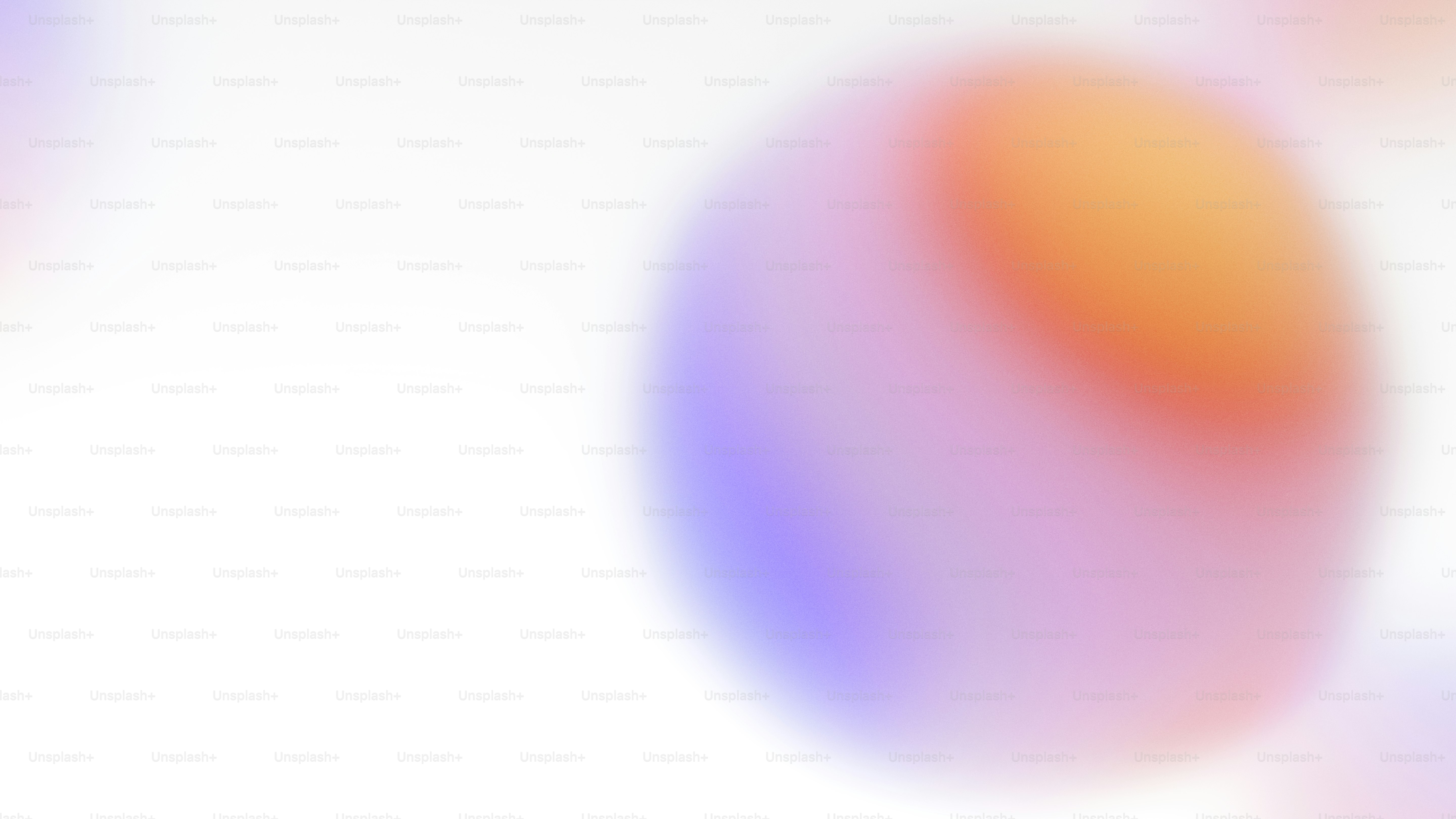Abstract gradient spheres on a white background