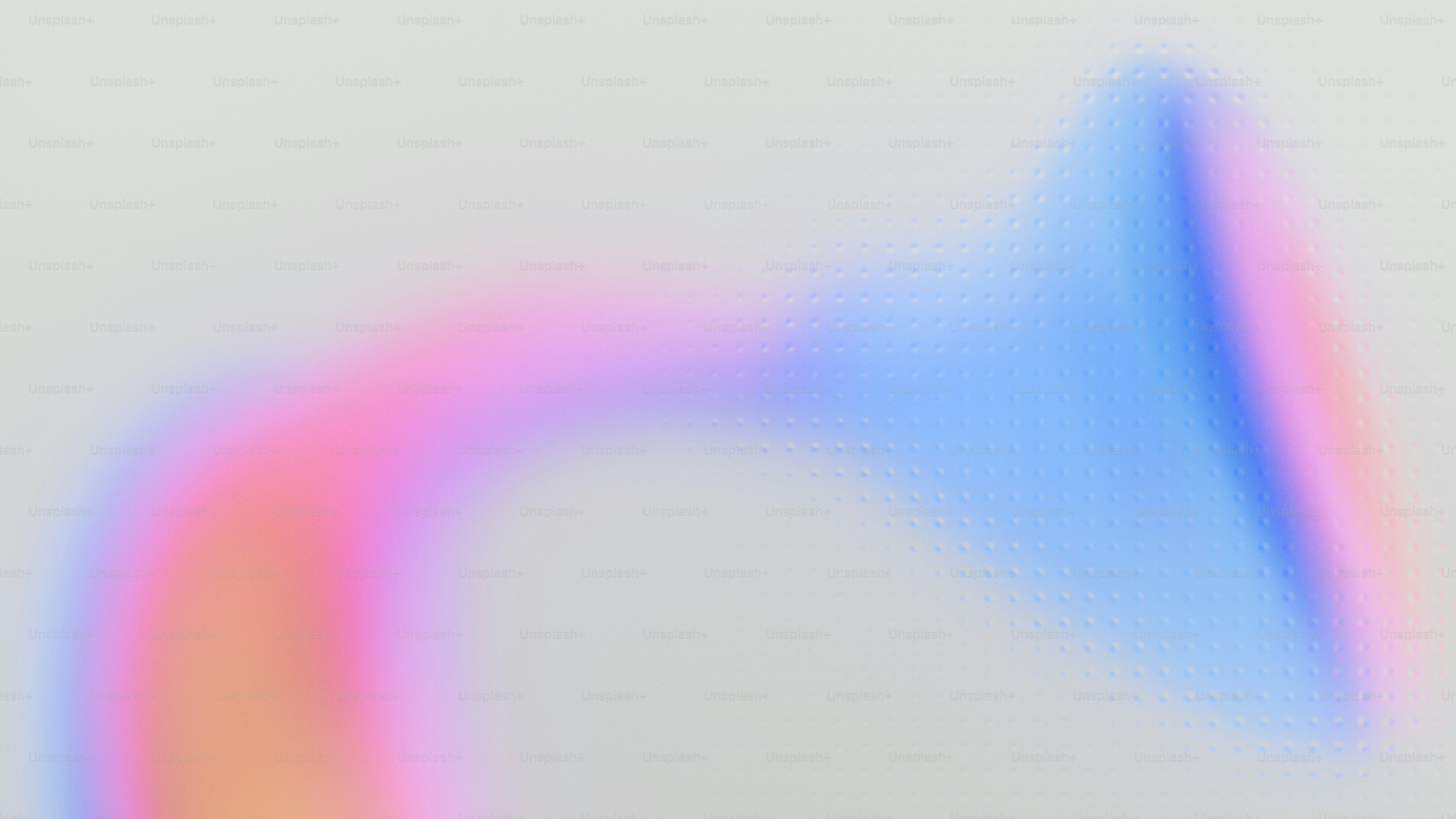 Abstract colorful gradient flowing on a light background