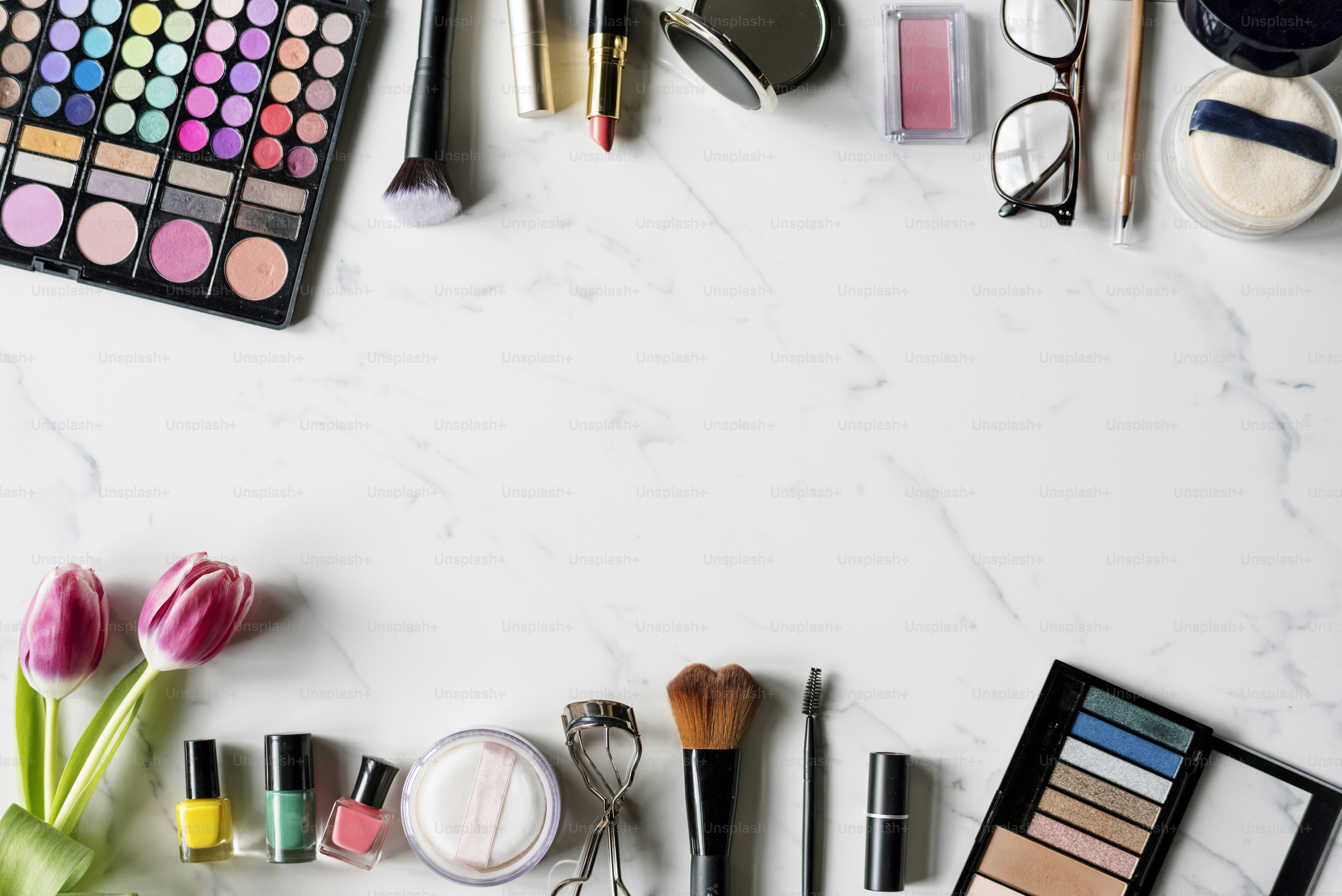 Mulher, Cosméticos, Maquiagem, Beleza, Feminino