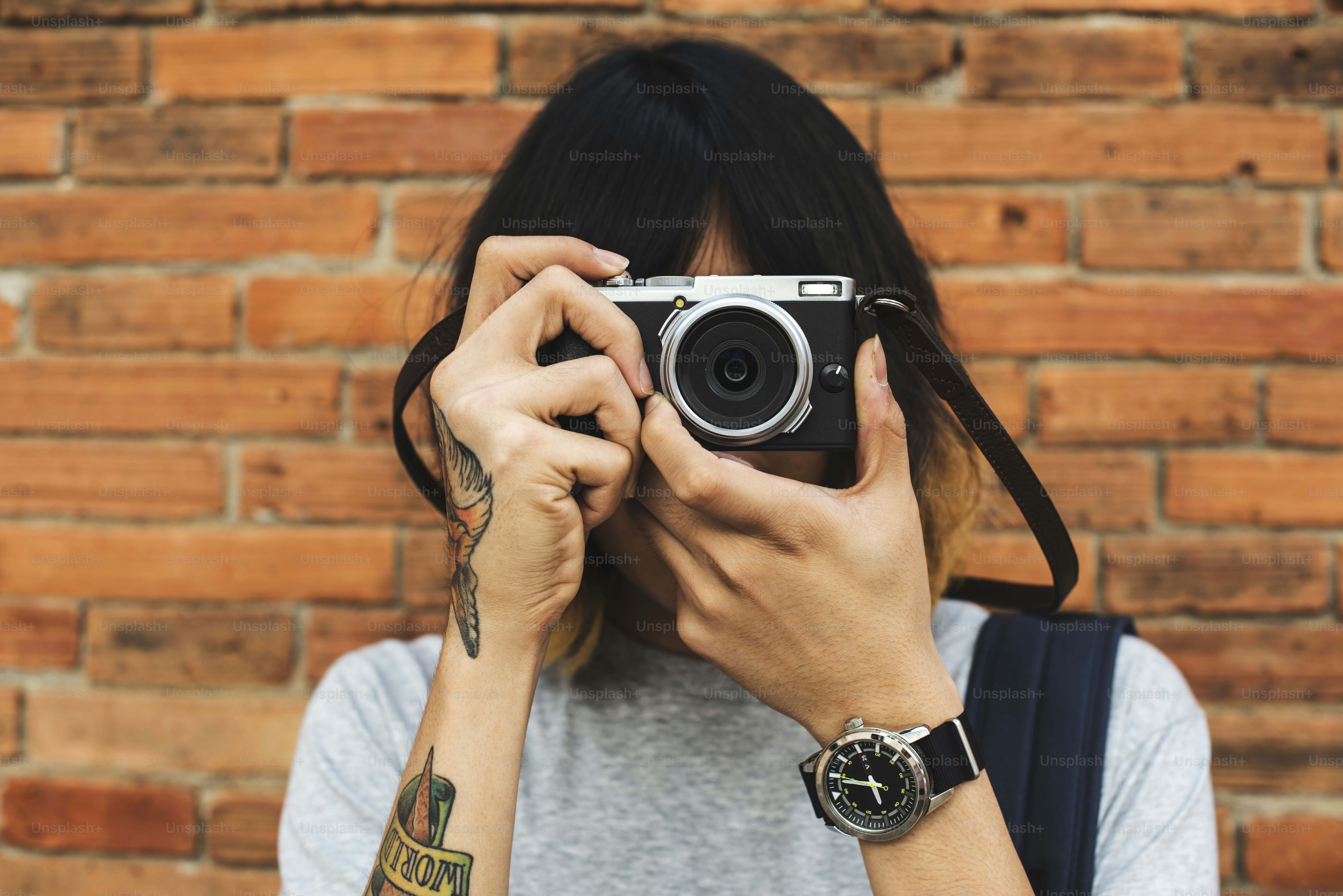 Man Photographer Traveler Lifestyle Concept