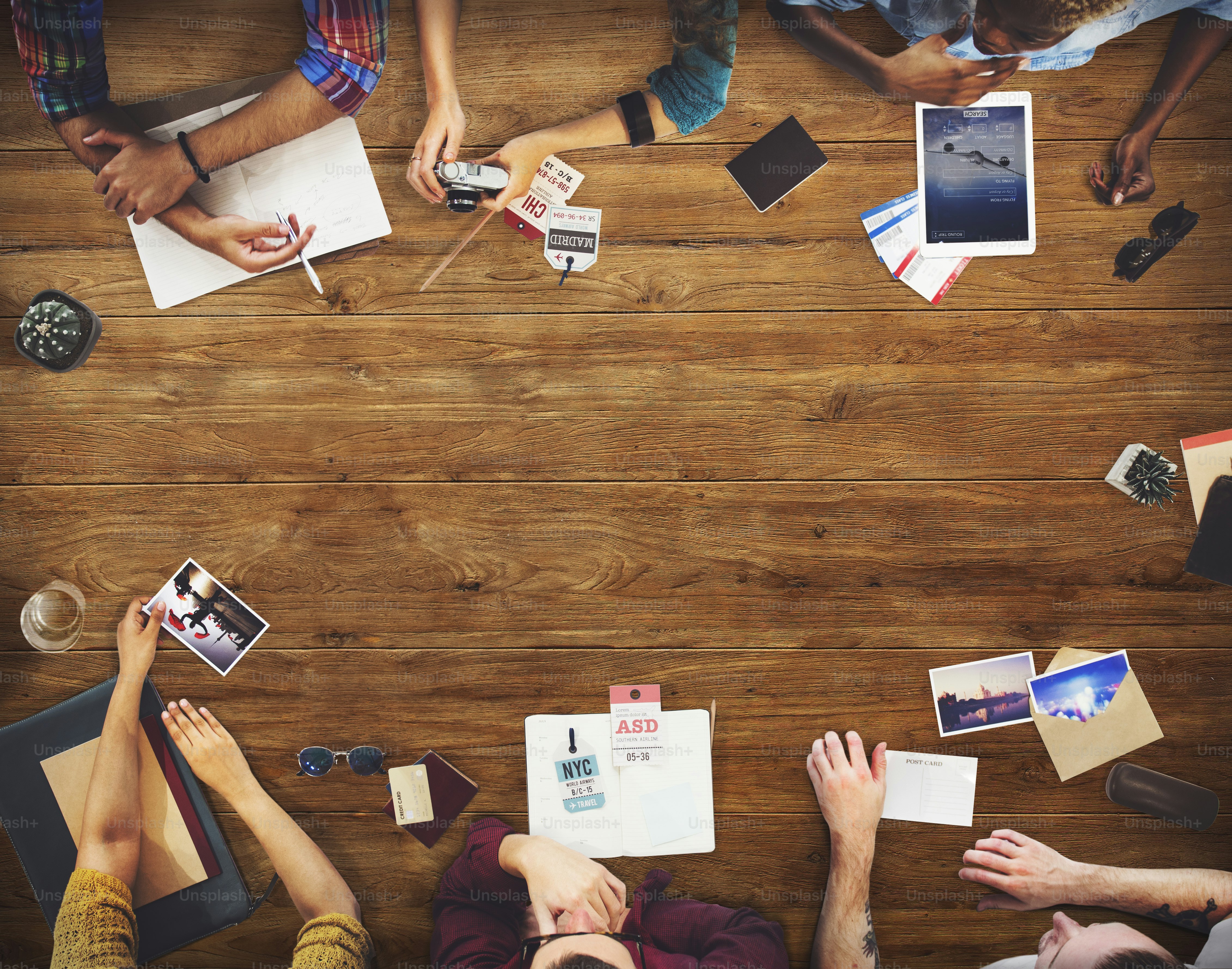 Business Team Travel Discussion Planning Concept