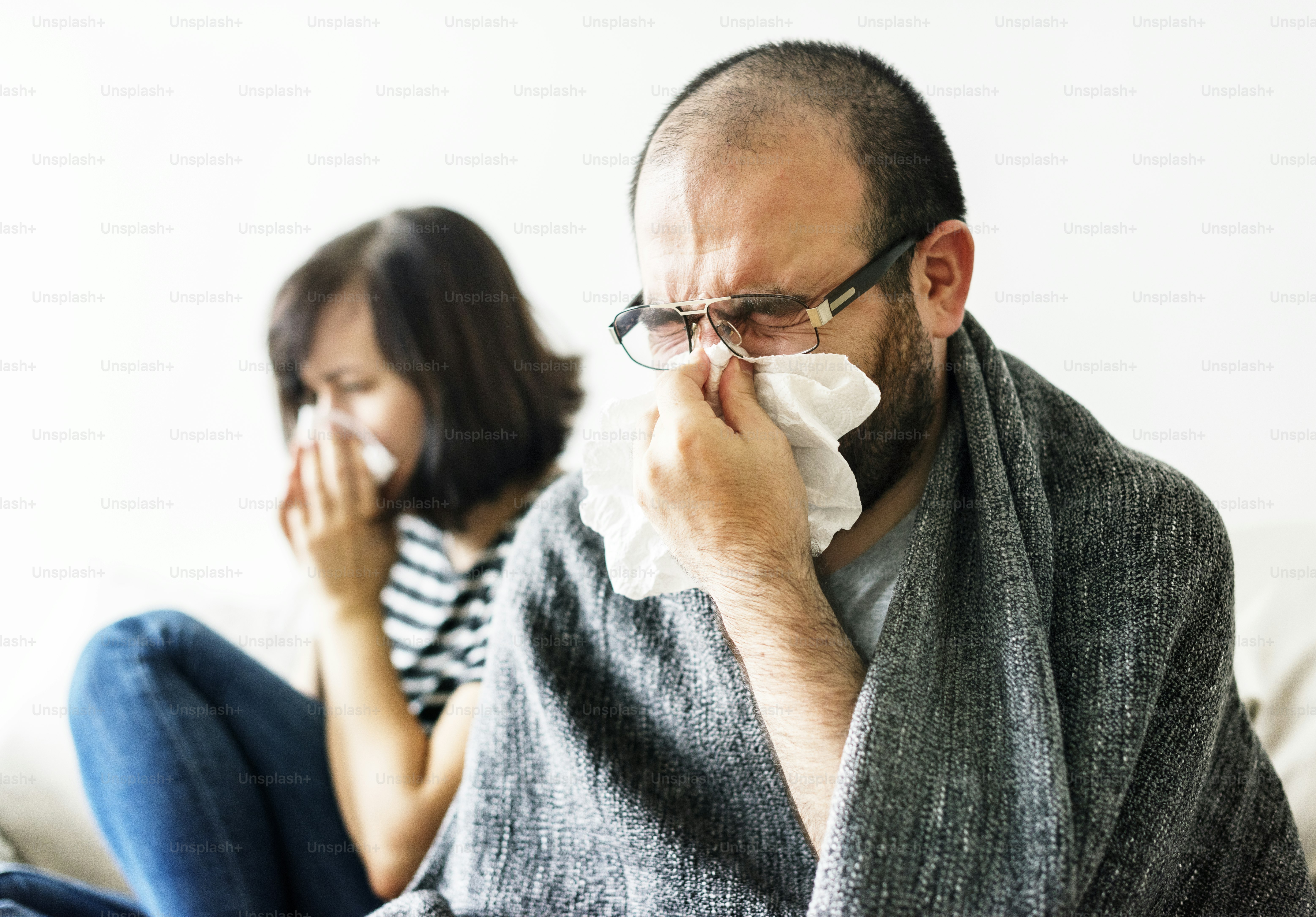 Couple sick together at home photo – Healthcare Image on Unsplash