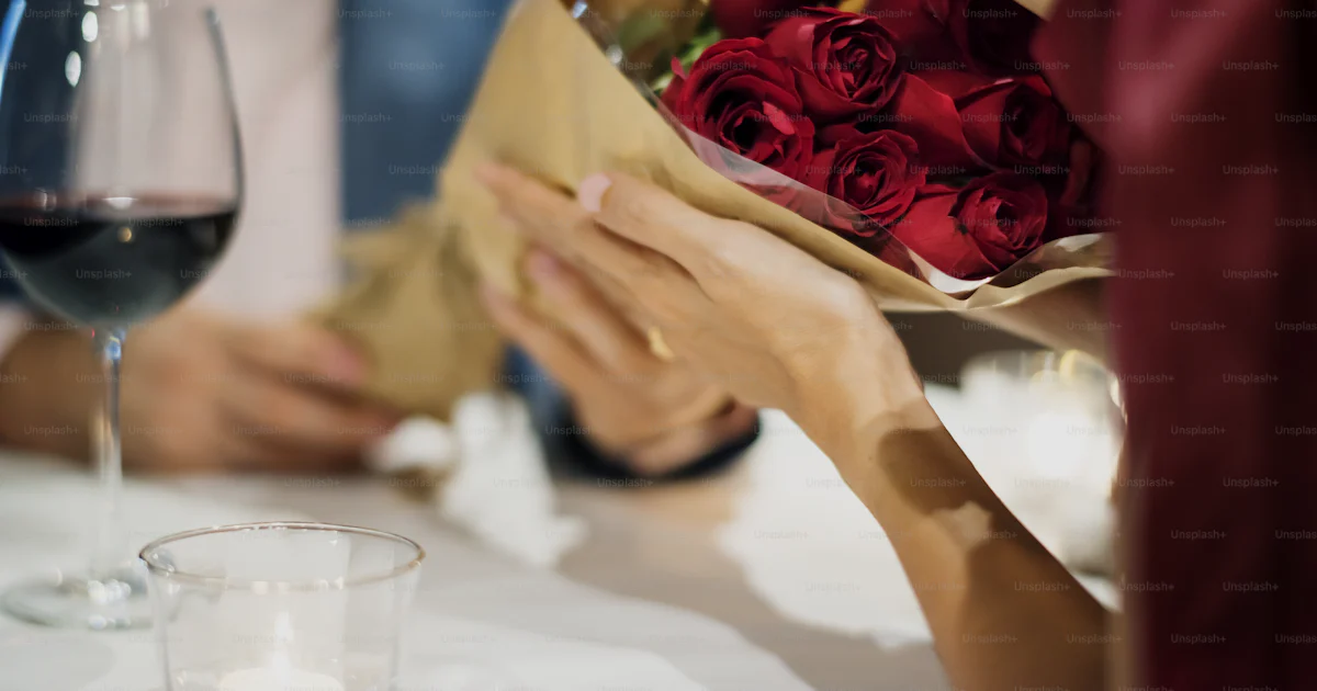 Giving Out Roses Man giving red rose bouquet photo – Flower Image on Unsplash